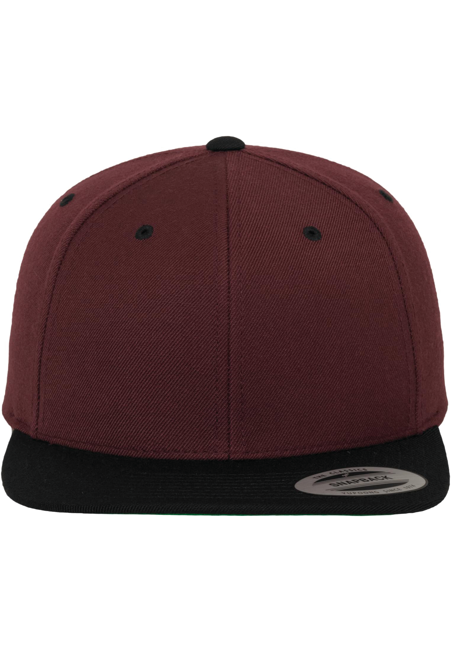 GDTXFL6089MT MAROON / BLACK FACE CAP