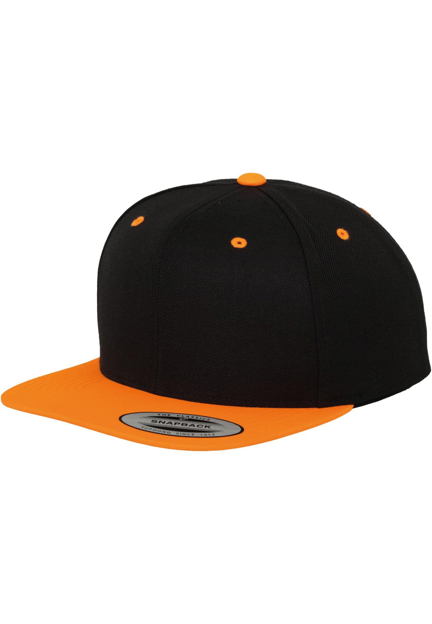GDTXFL6089MT BLACK / Neon Orange FACE SIDE
