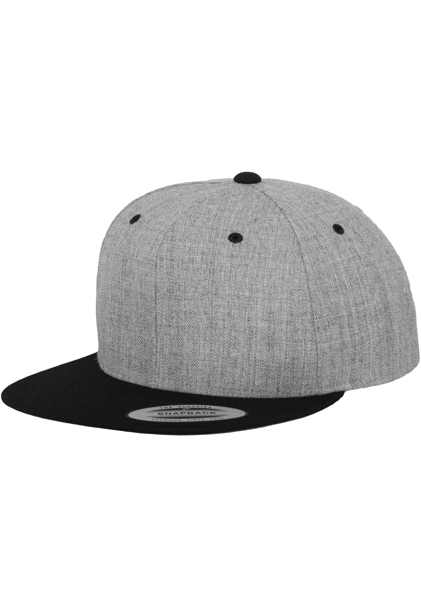 GDTXFL6089MT HEATHER GREY / BLACK FACE SIDE
