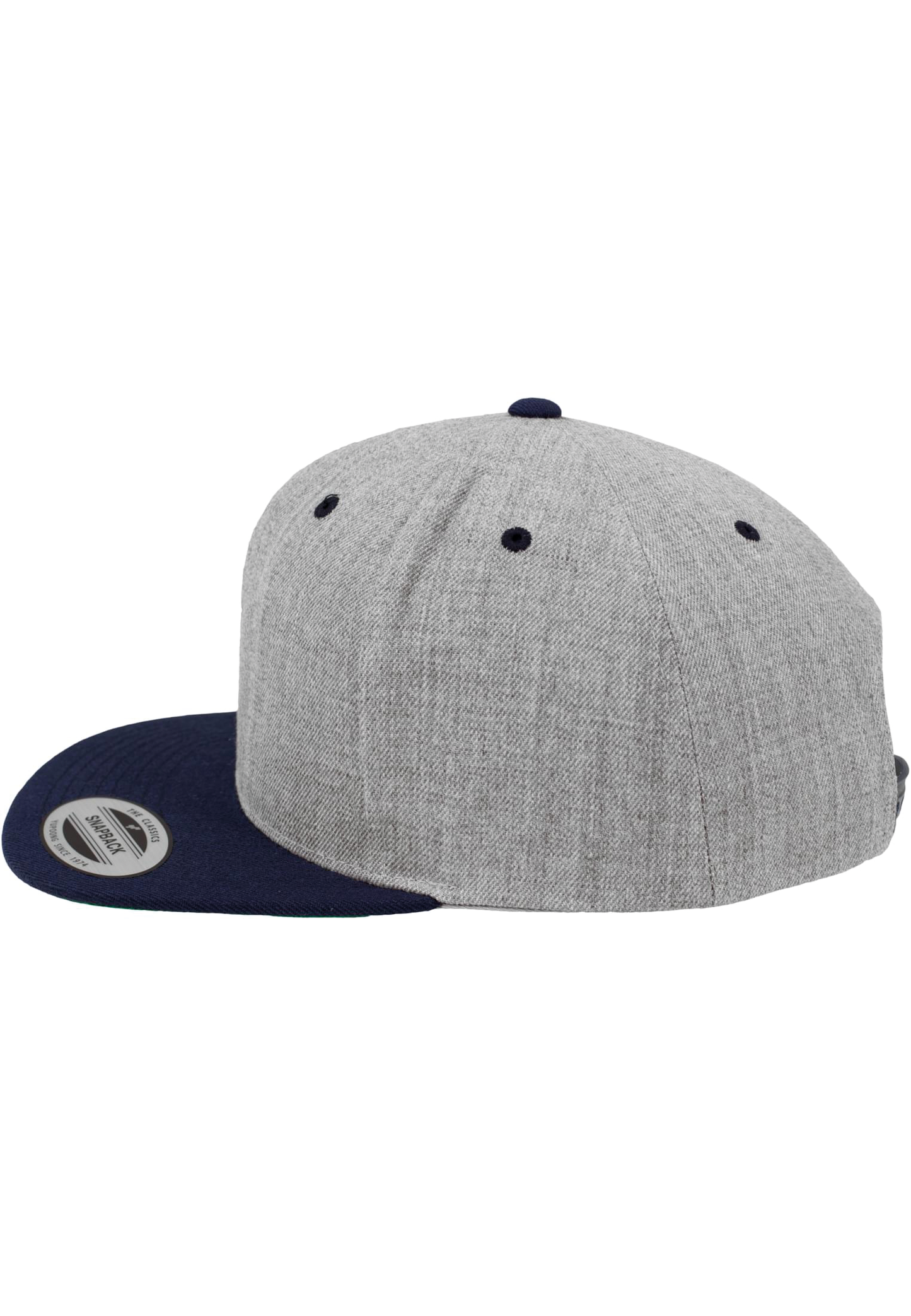 GDTXFL6089MT HEATHER / NAVY SIDE
