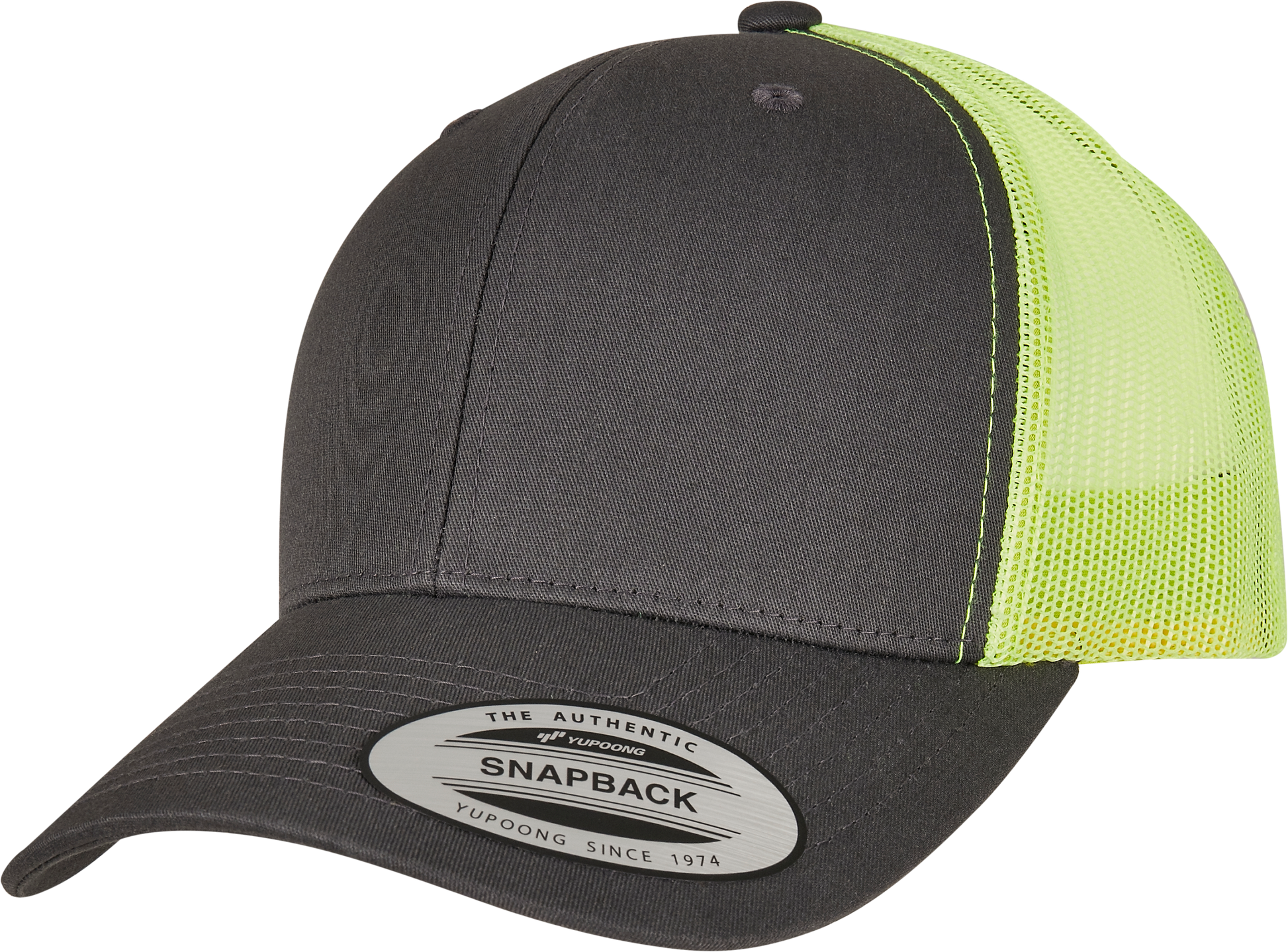 GDTXFL6606T Charcoal / Neon Green FACE SIDE