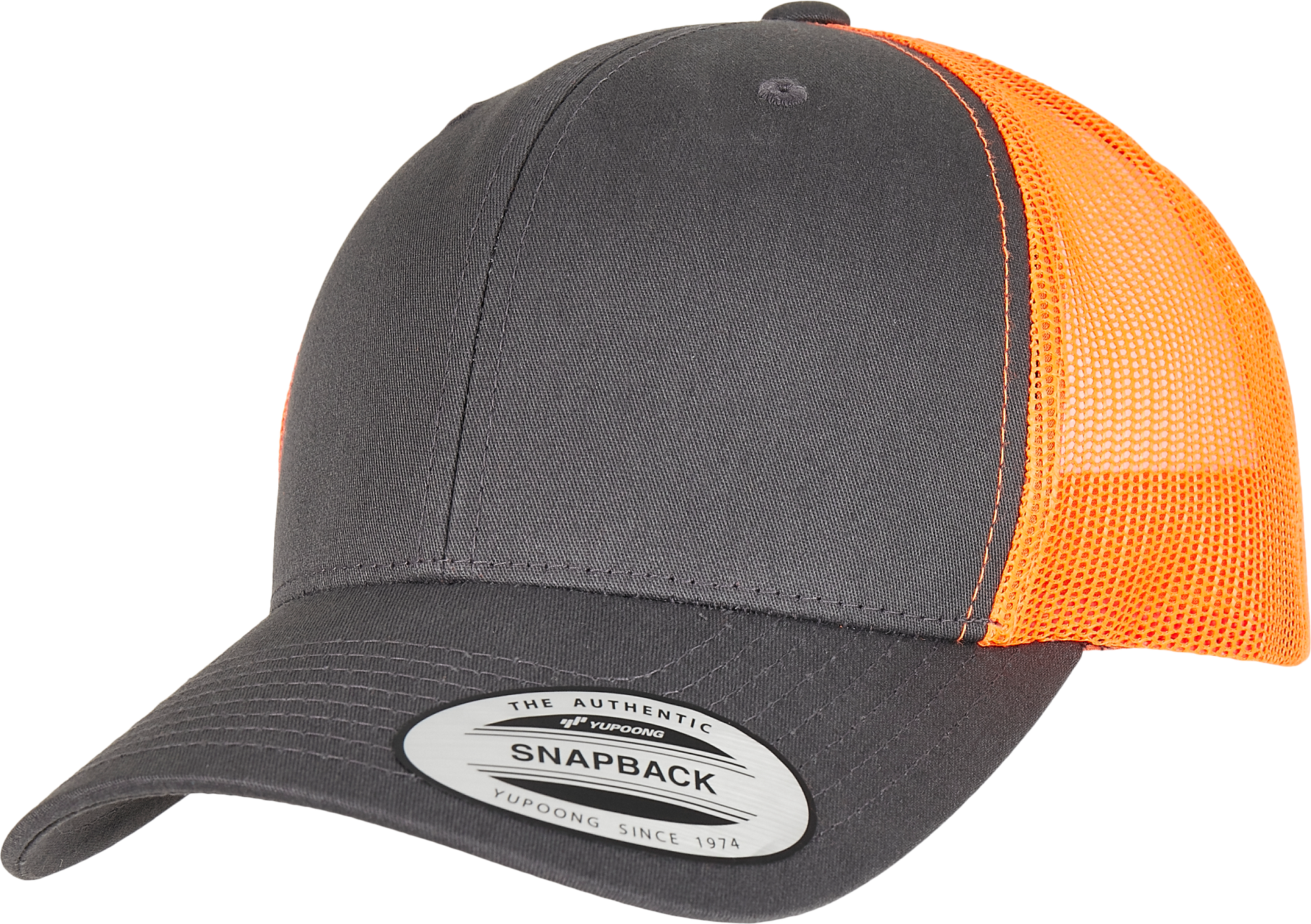GDTXFL6606T Charcoal / Neon Orange FACE SIDE