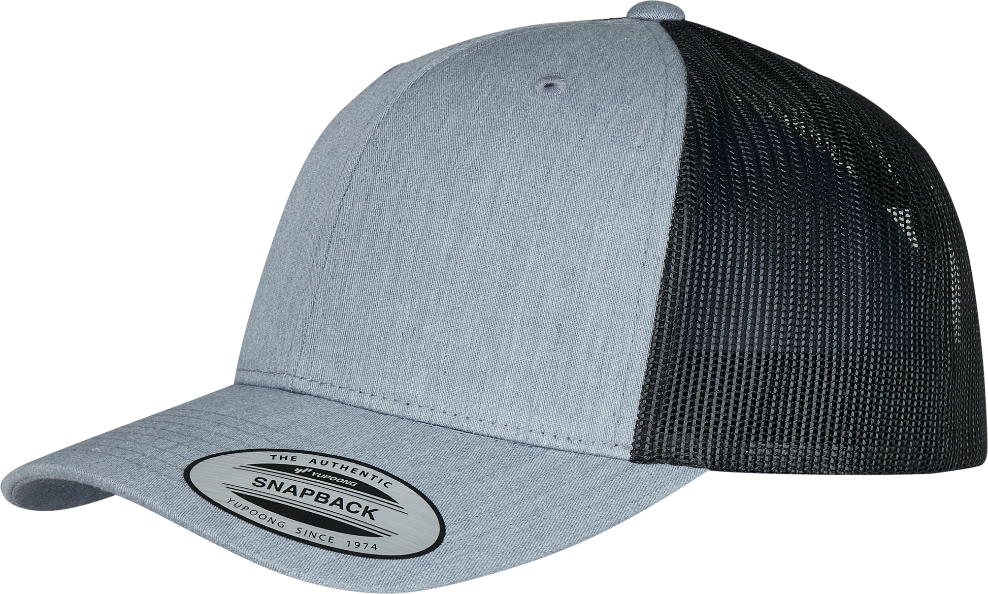 GDTXFL6606T Heather / Black FACE SIDE