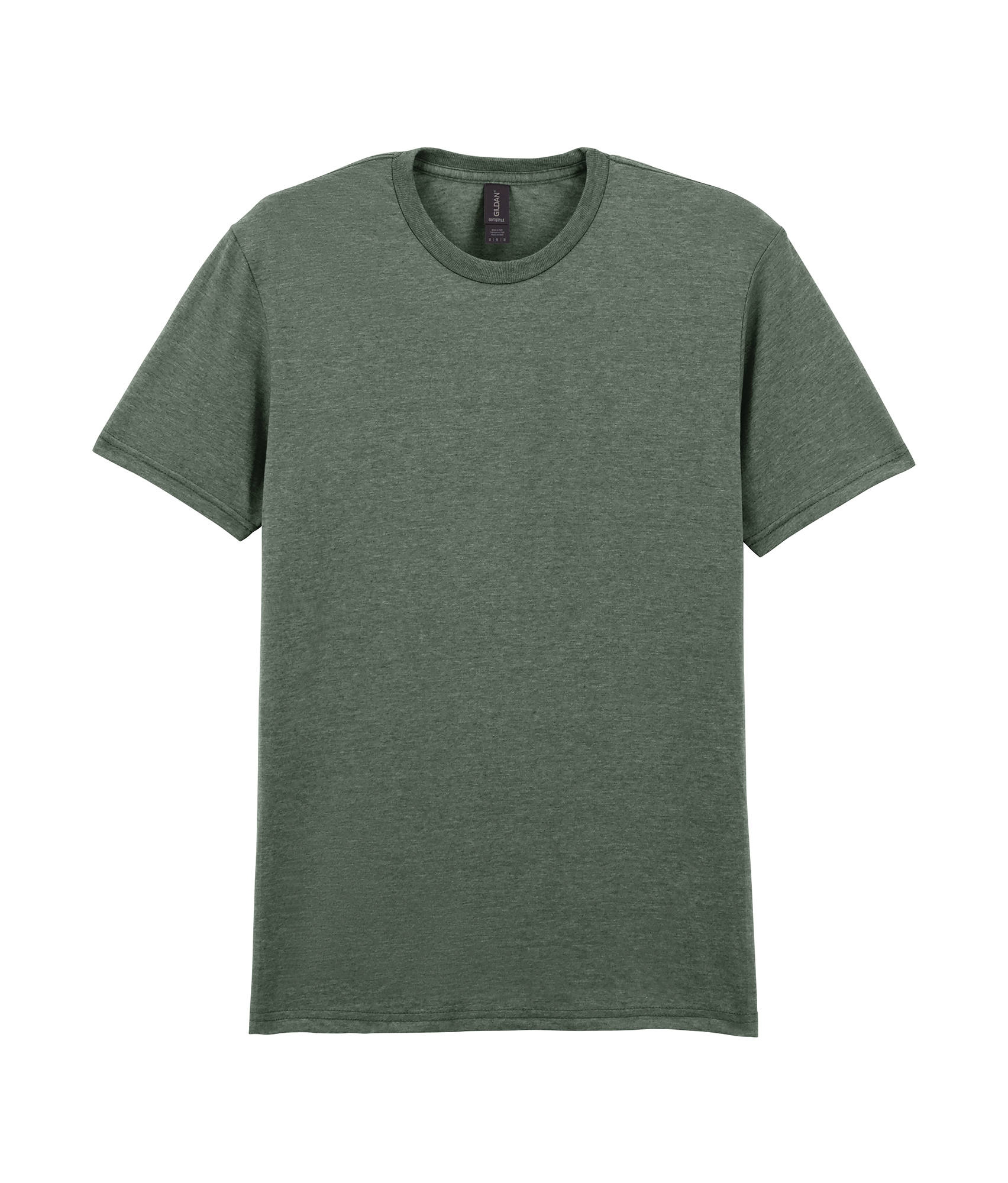 GDTXGI6400 Heather Military Green BACK