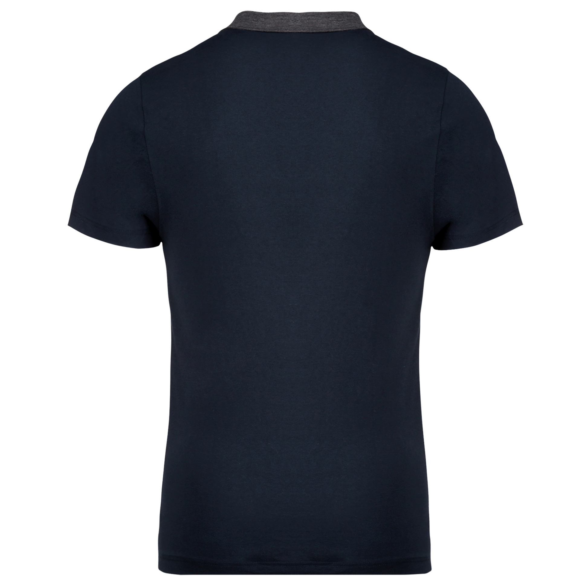 GDTXK260 Navy / Dark Grey Heather BACK