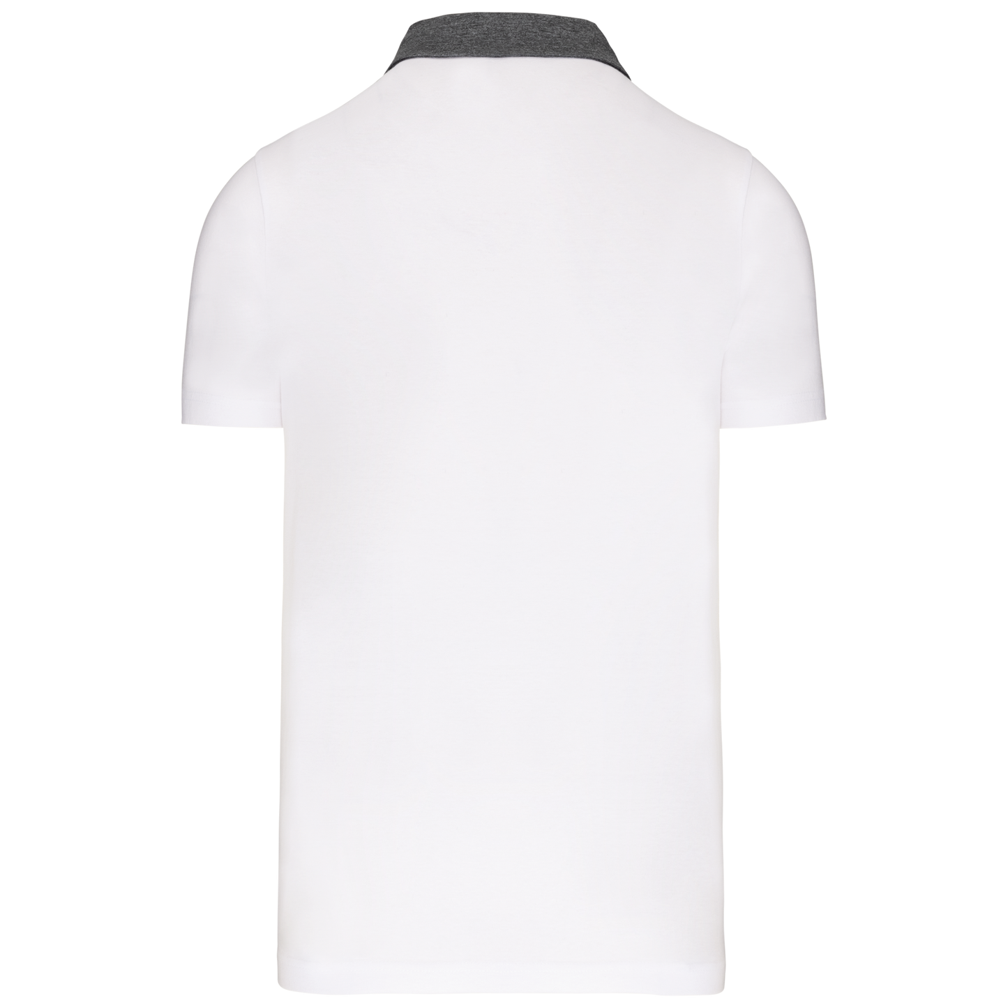GDTXK260 White / Dark Grey Heather BACK