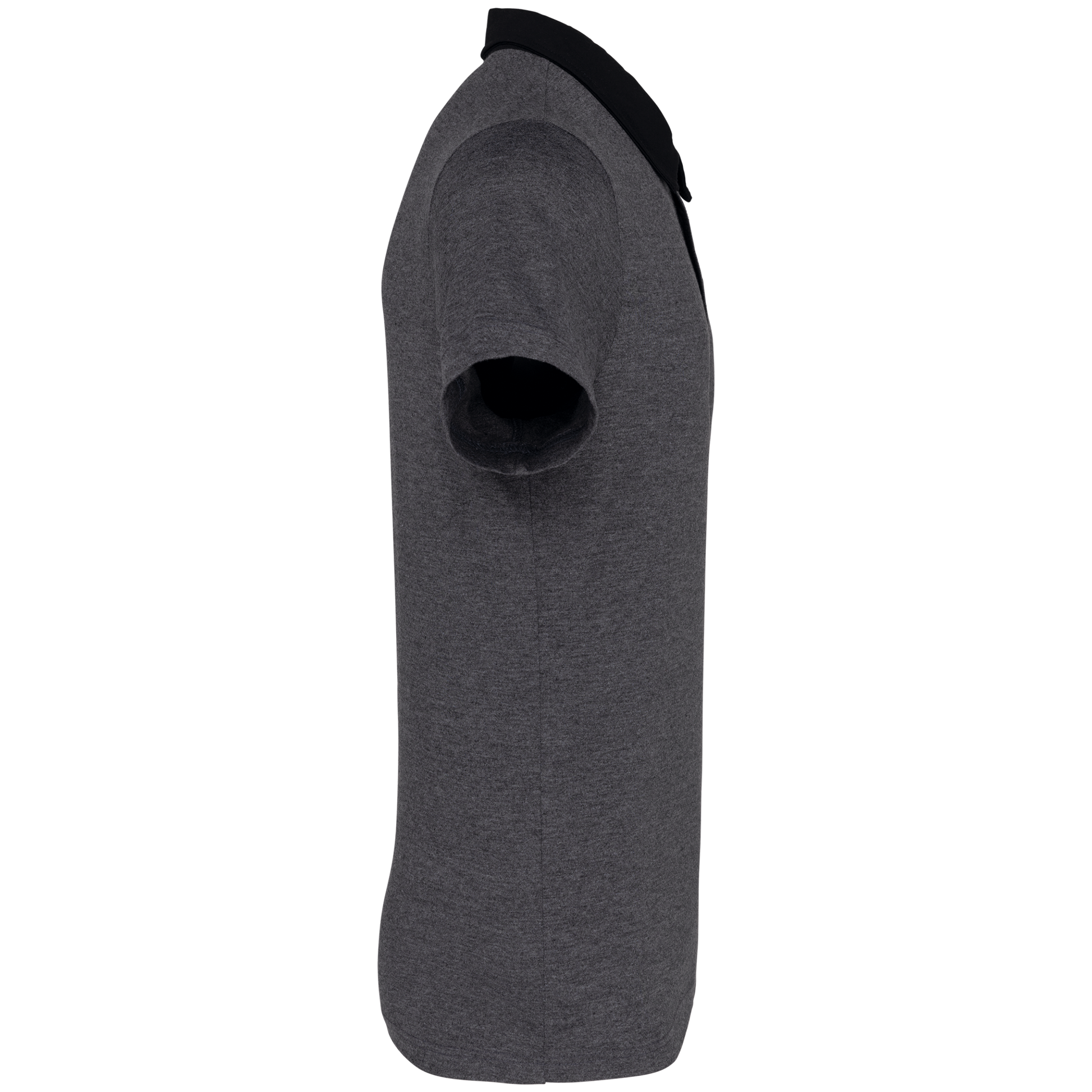 GDTXK260 Dark Grey Heather / Black SIDE