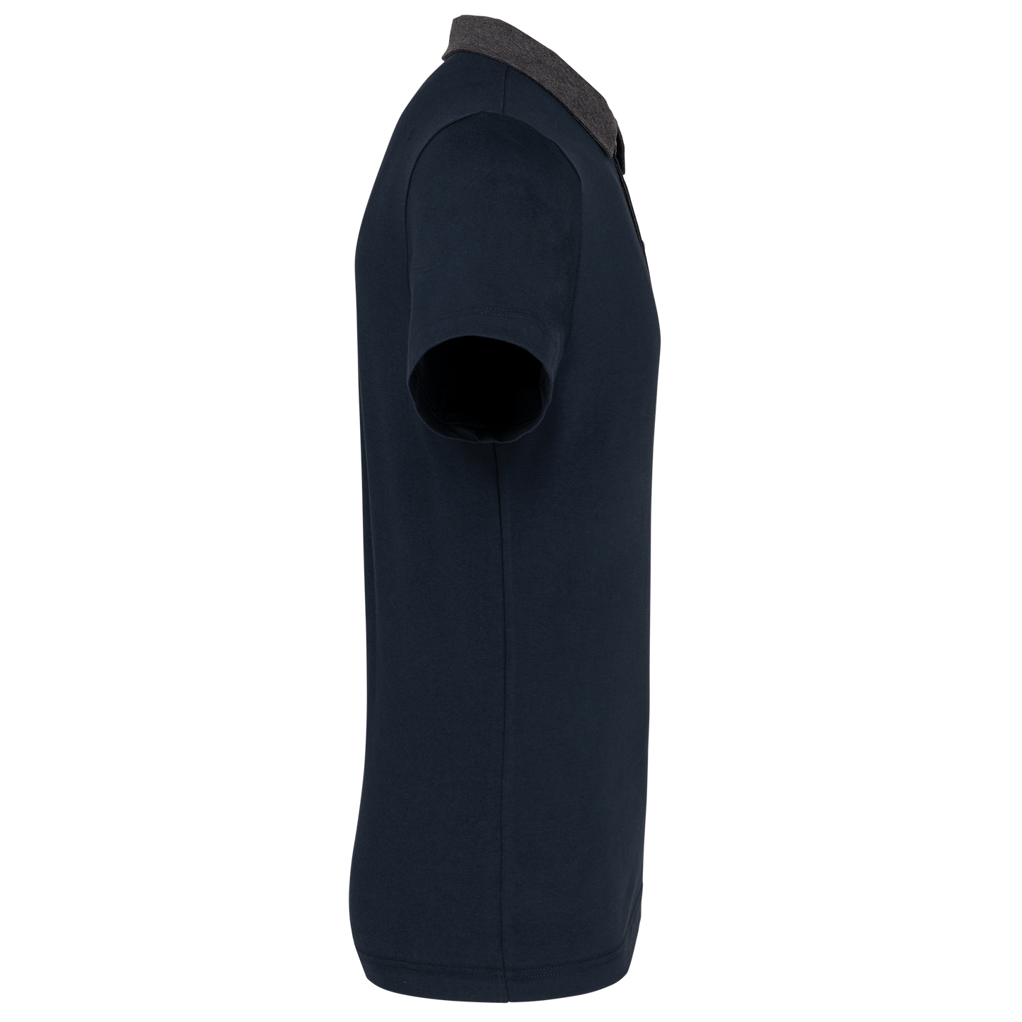 GDTXK260 Navy / Dark Grey Heather SIDE