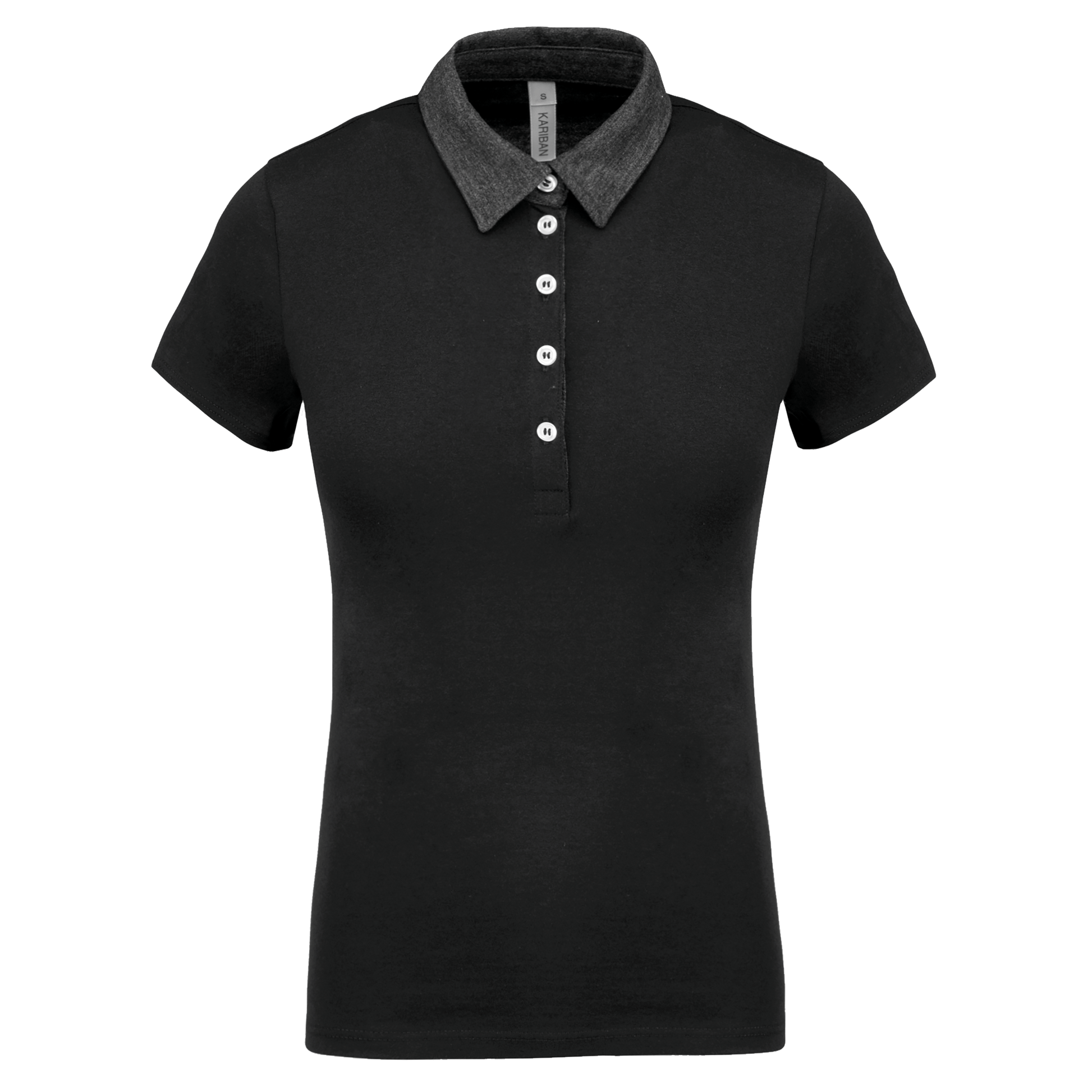 GDTXK261 Black / Dark Grey Heather FACE