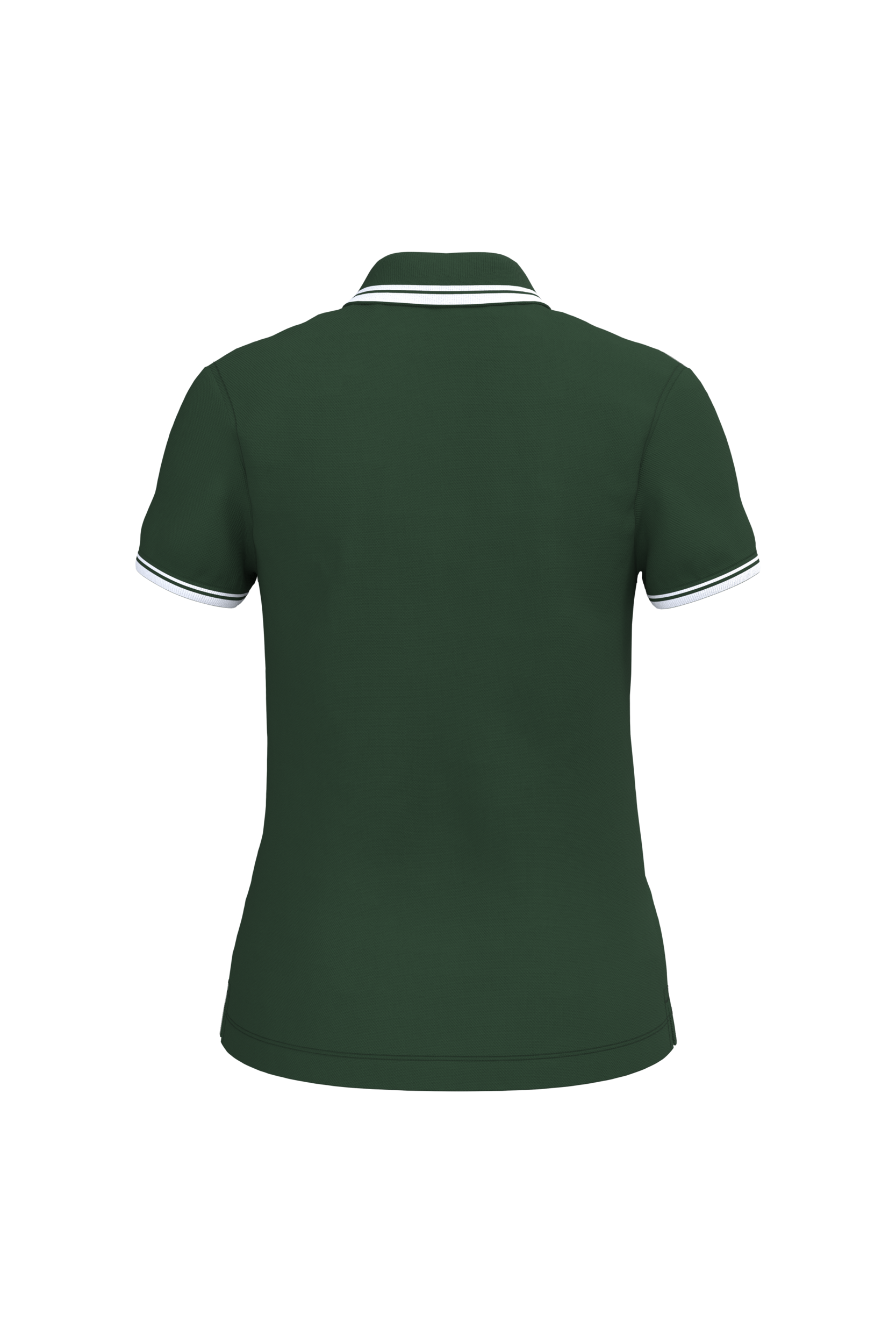 GDTXK273 Forest Green / White BACK