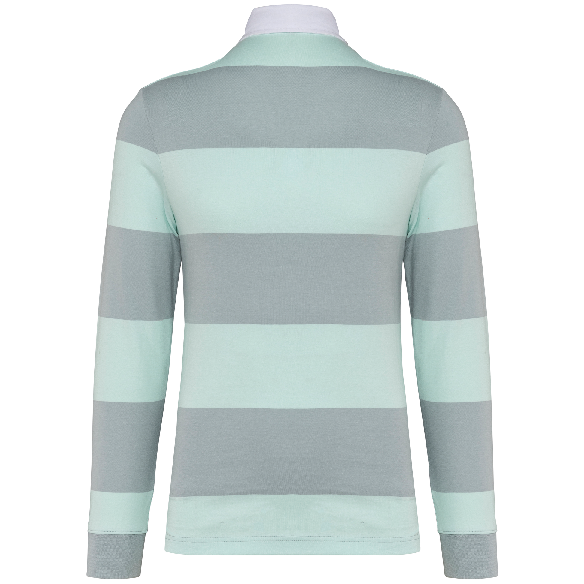 GDTXK285 Light Grey / Ice Mint Stripes BACK