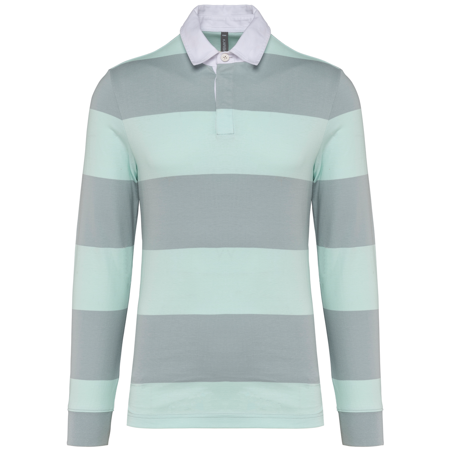 GDTXK285 Light Grey / Ice Mint Stripes FACE
