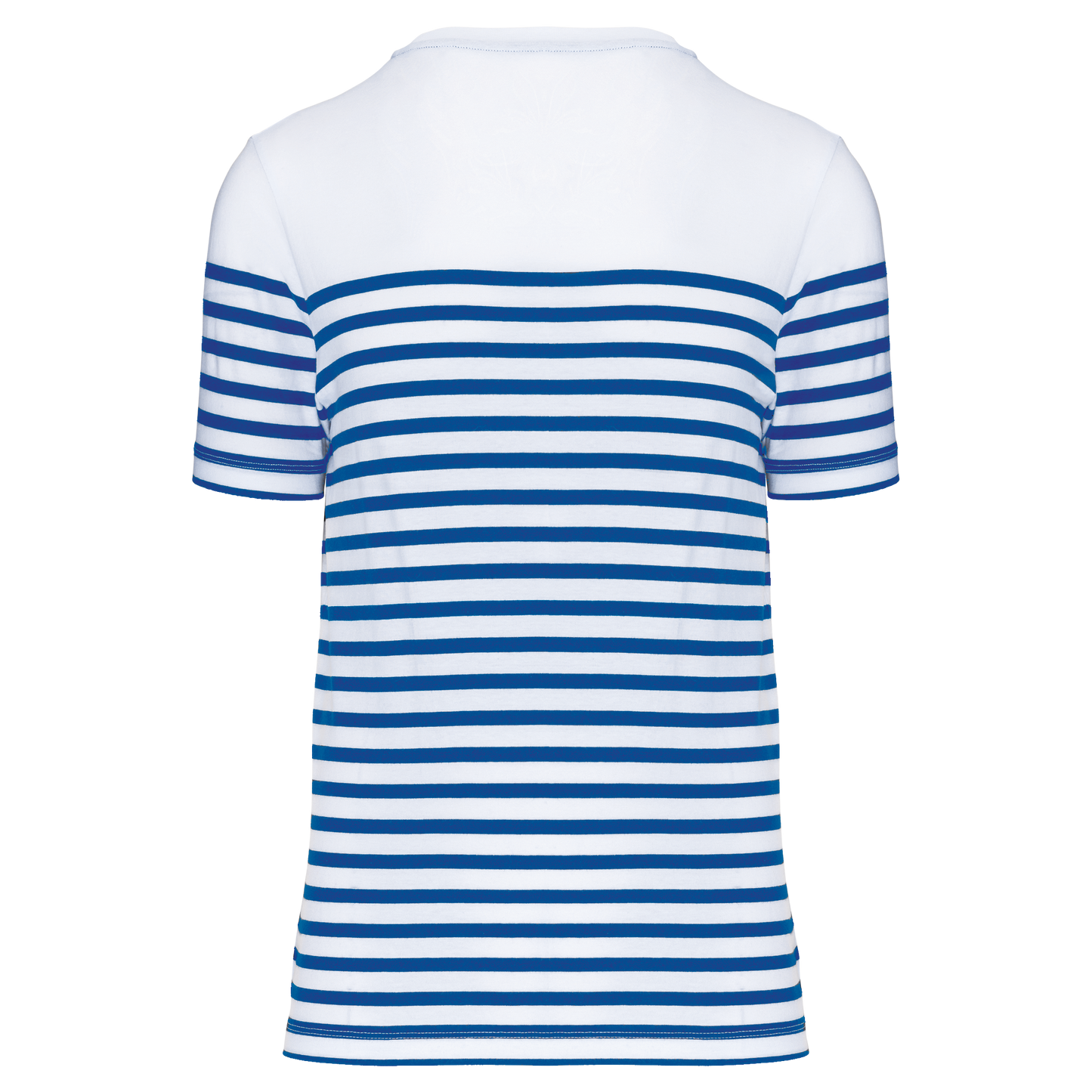GDTXK3033 White / Royal Blue Stripe BACK