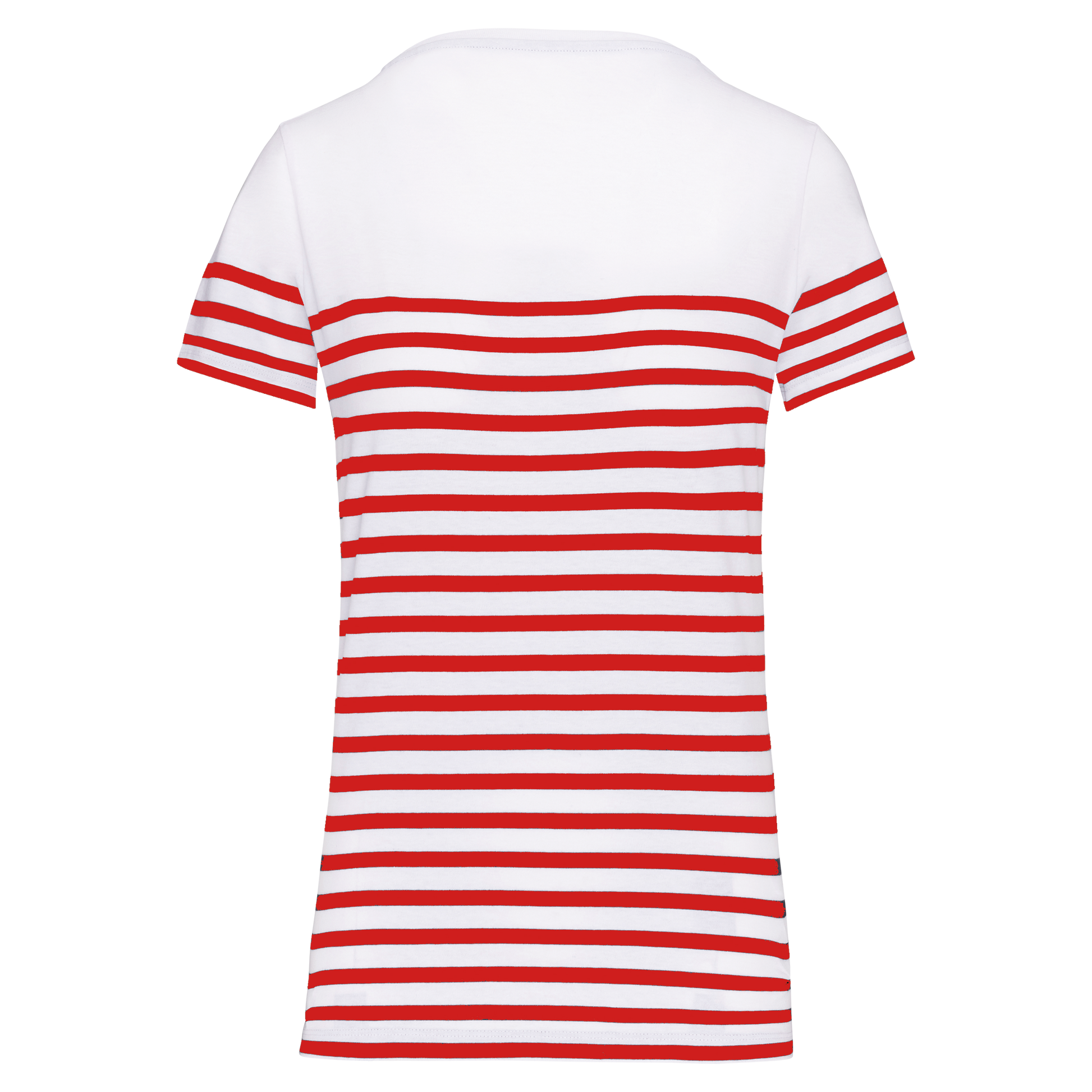 GDTXK3034 White / Red Stripe BACK