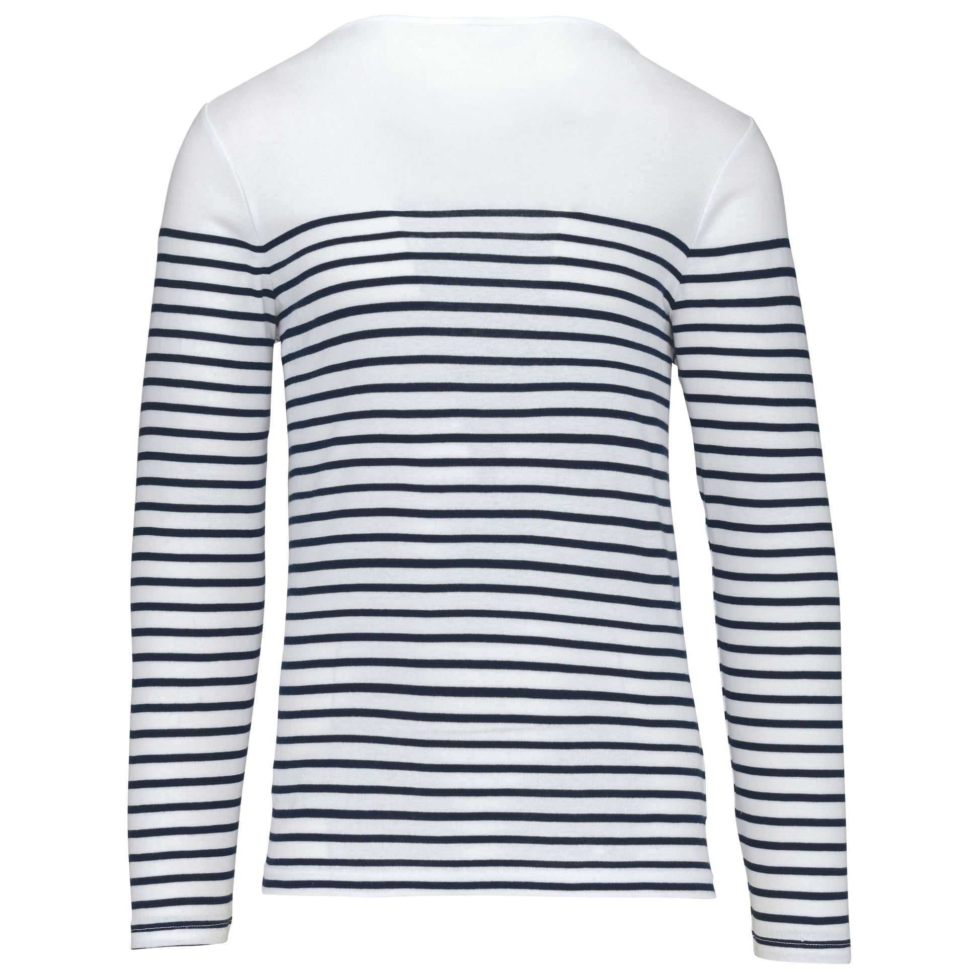 GDTXK366 White / Navy Stripes BACK