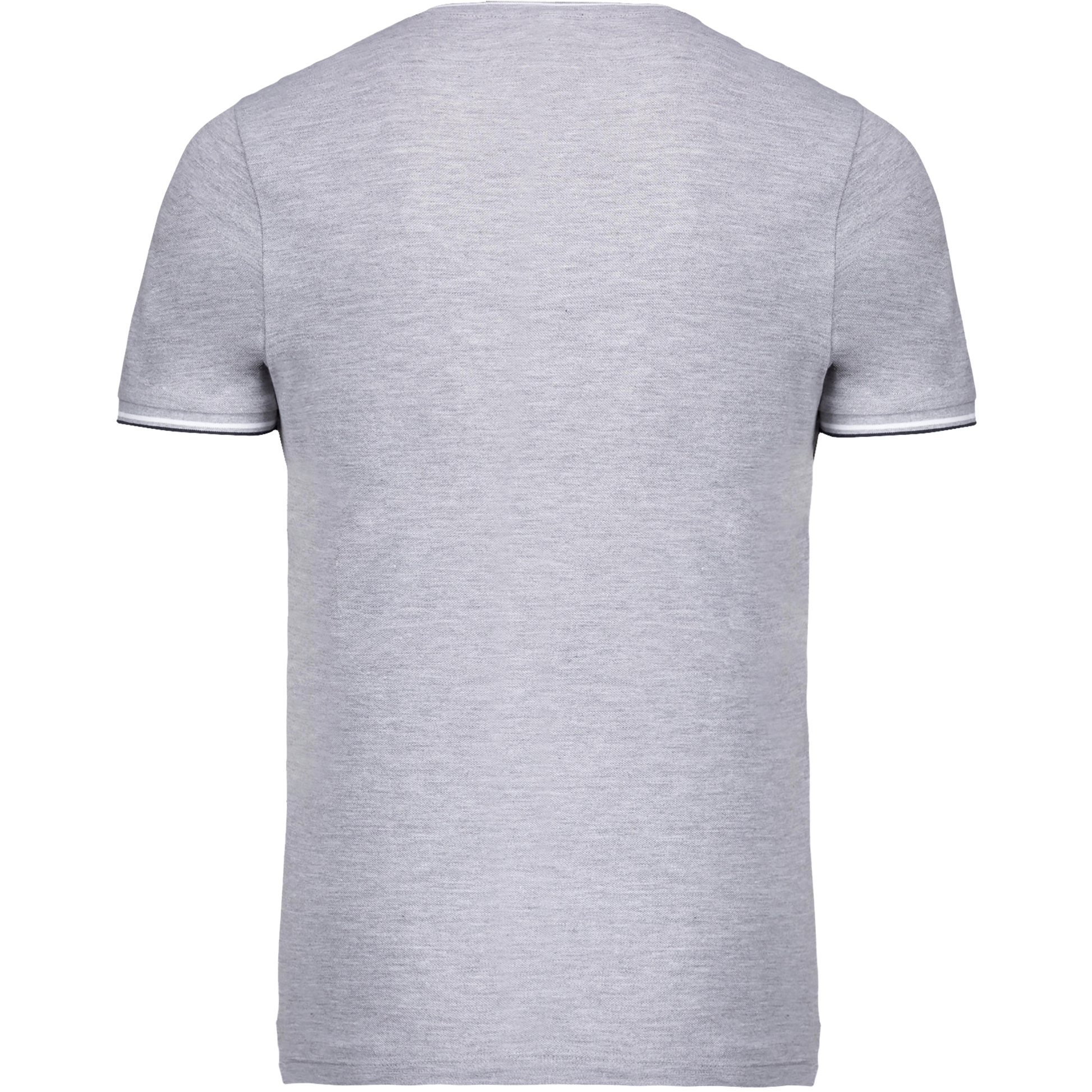 GDTXK374 Oxford Grey / Navy / White BACK