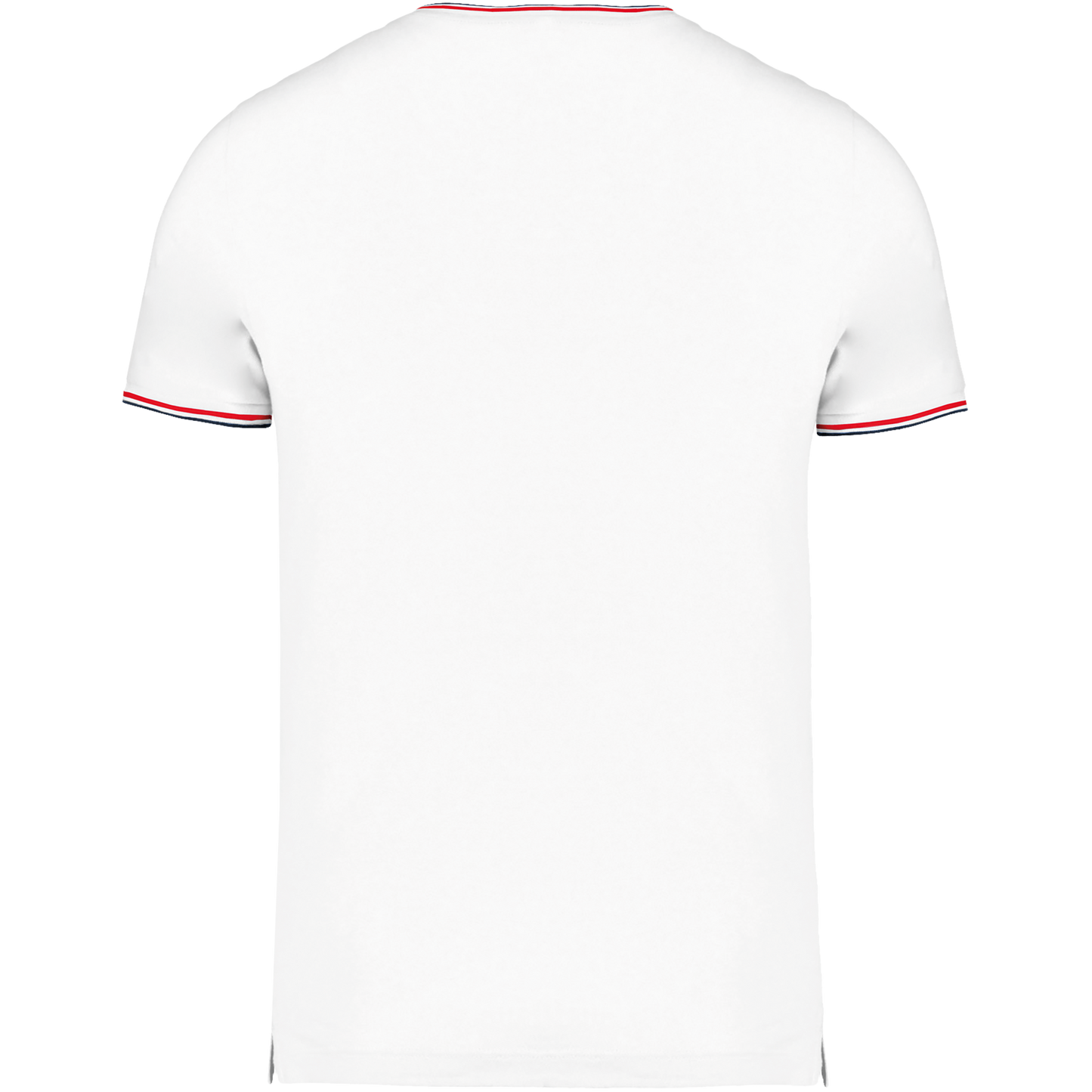 GDTXK374 White / Navy / Red BACK