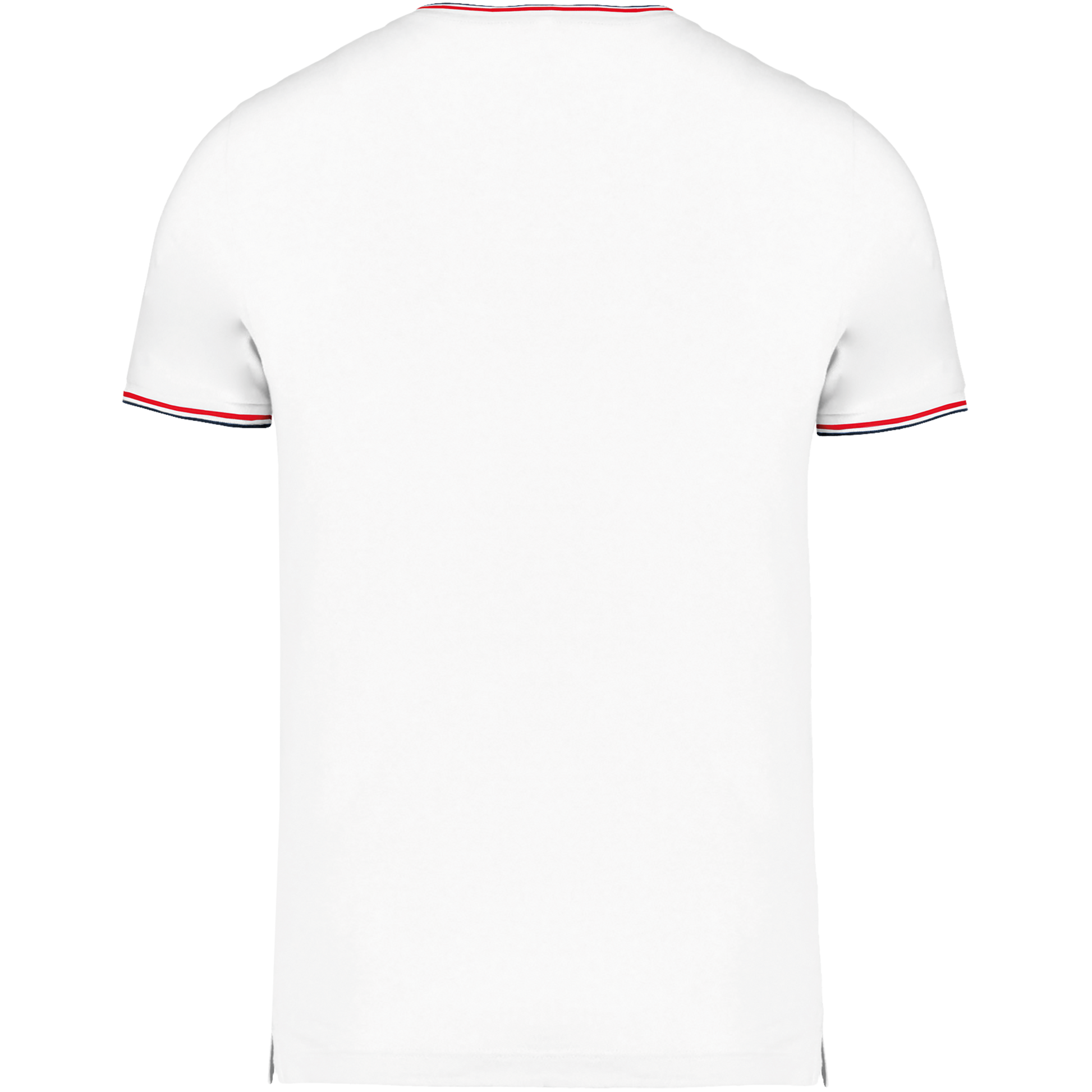 GDTXK374 White / Navy / Red BACK