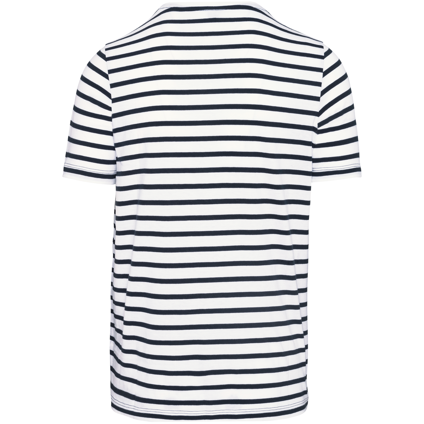 GDTXK378 White / Navy Stripes BACK