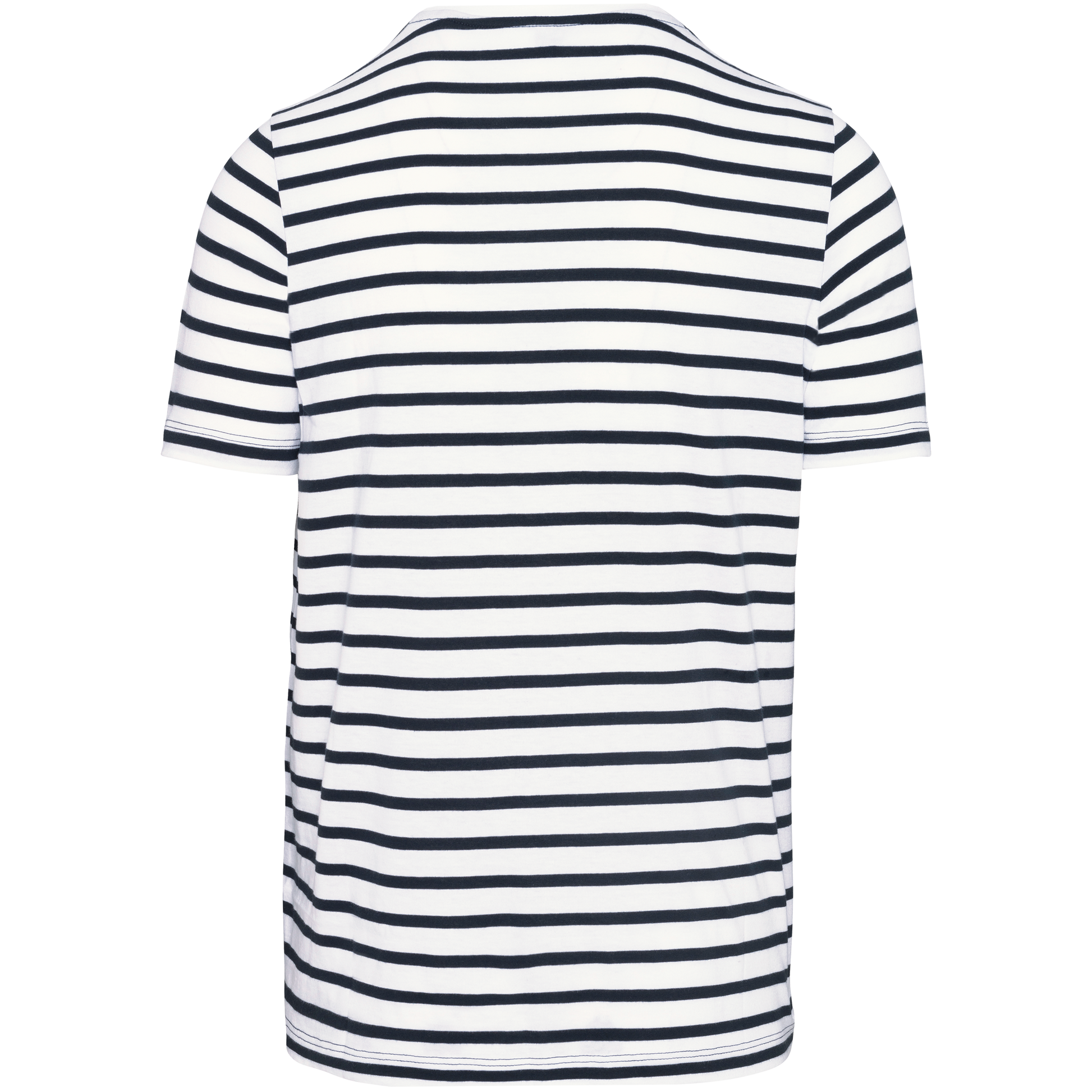 GDTXK378 White / Navy Stripes BACK