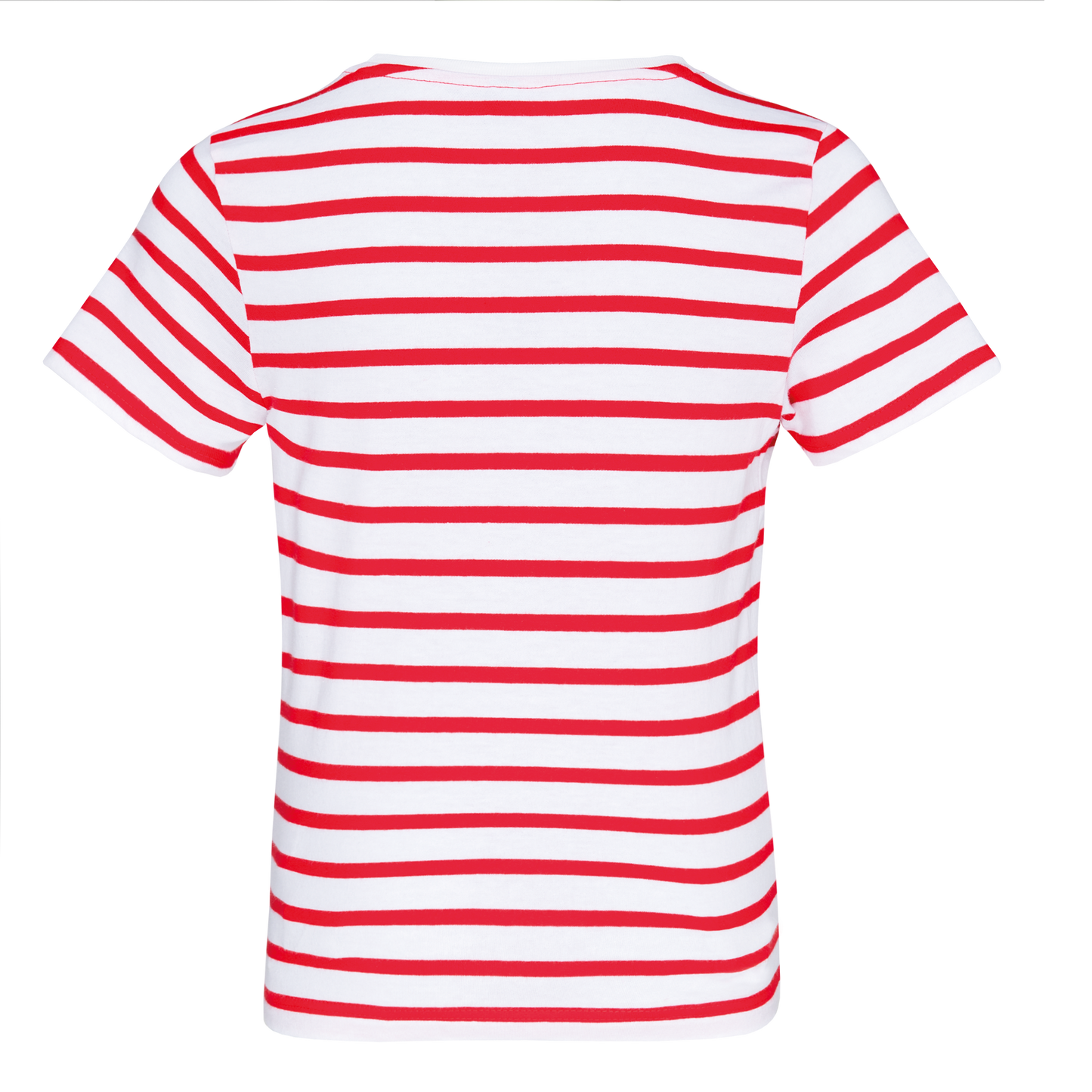 GDTXK379 White / Red Stripe BACK