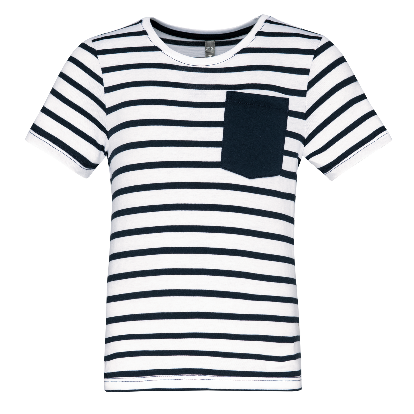 GDTXK379 White / Navy Stripes FACE