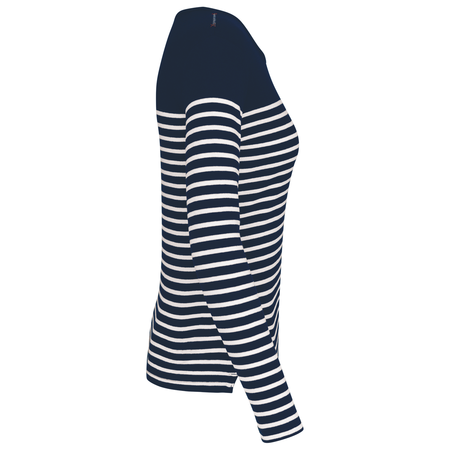 GDTXK386 Navy / White Stripes SIDE