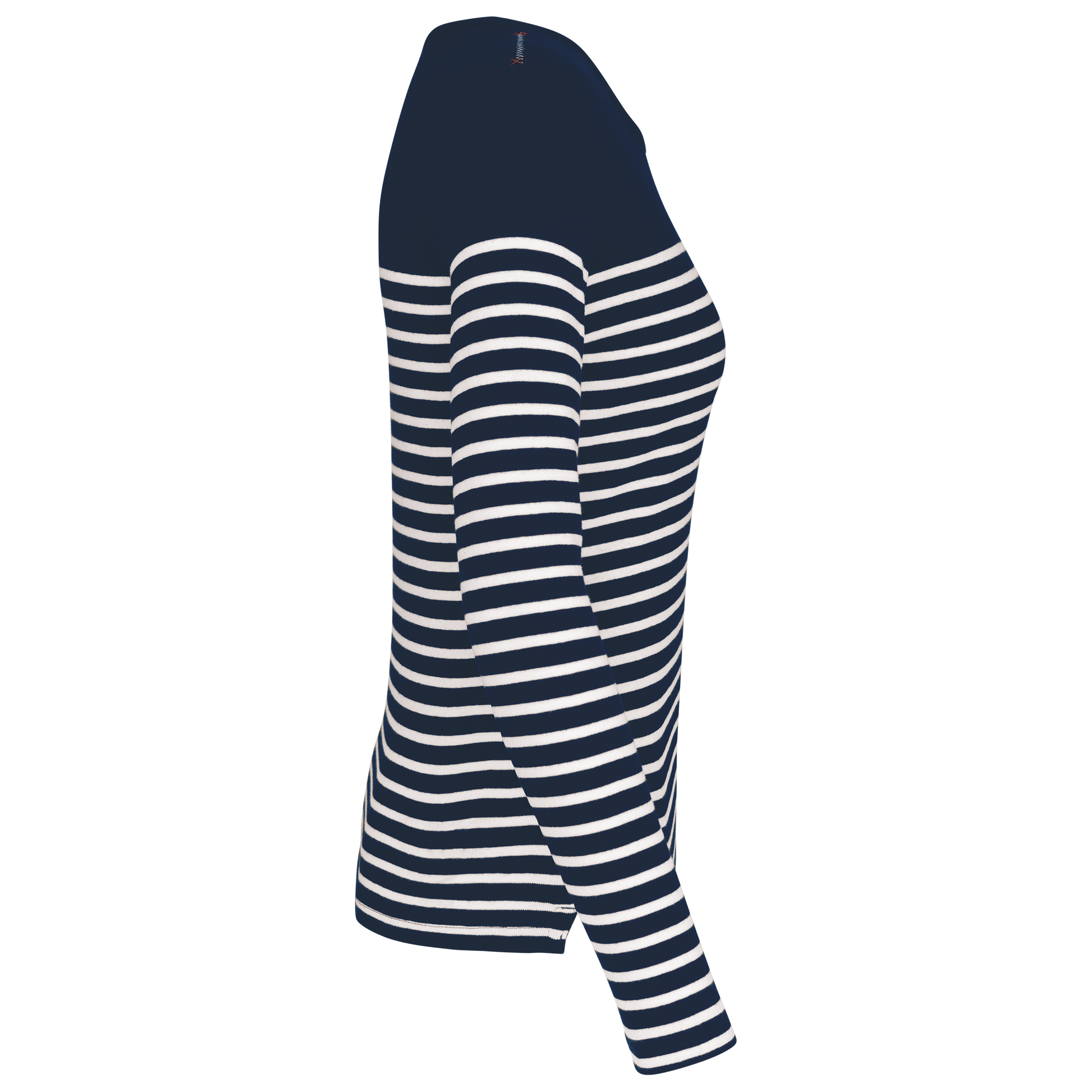 GDTXK386 Navy / White Stripes SIDE
