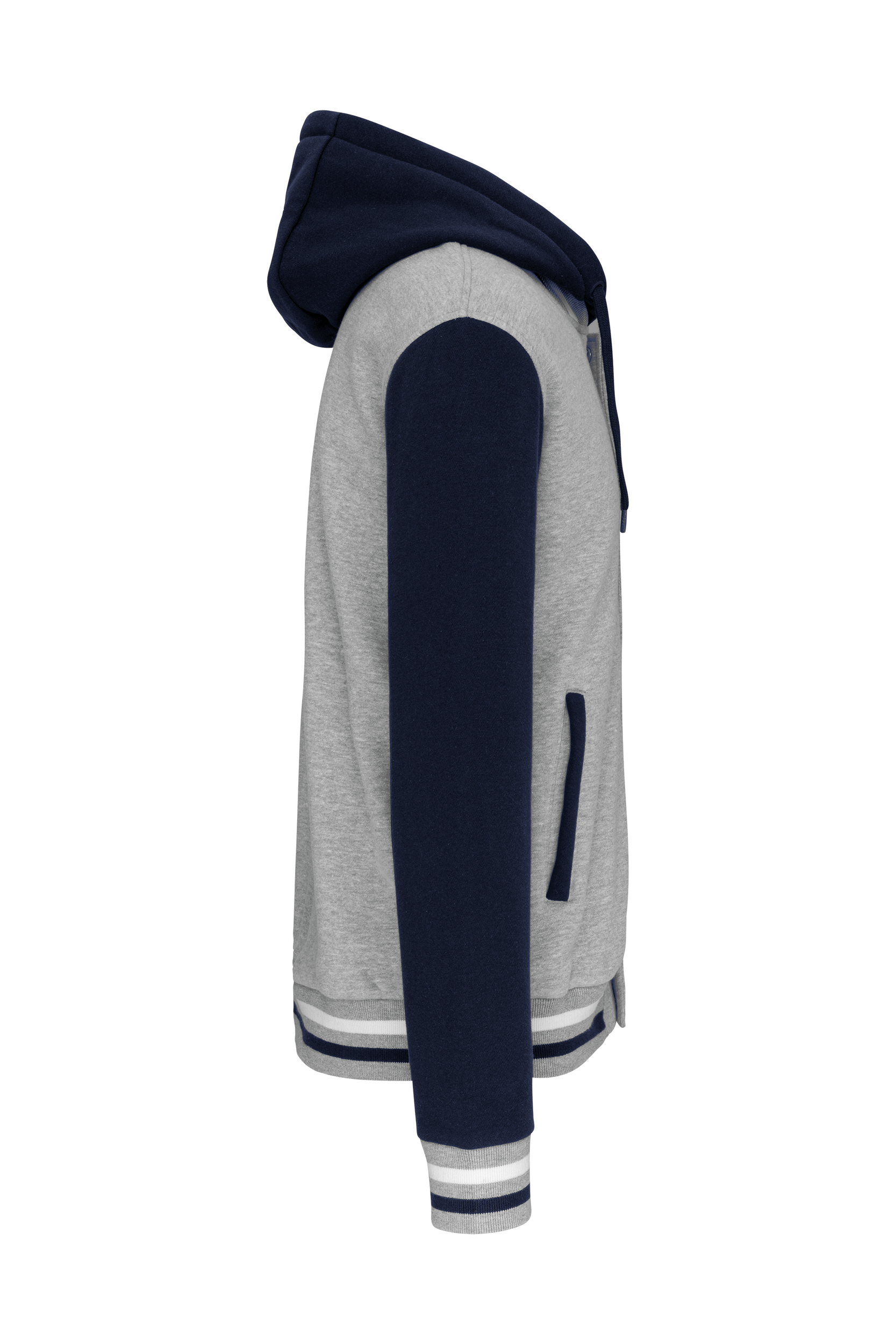 GDTXK4003 Oxford Grey / Navy / White SIDE