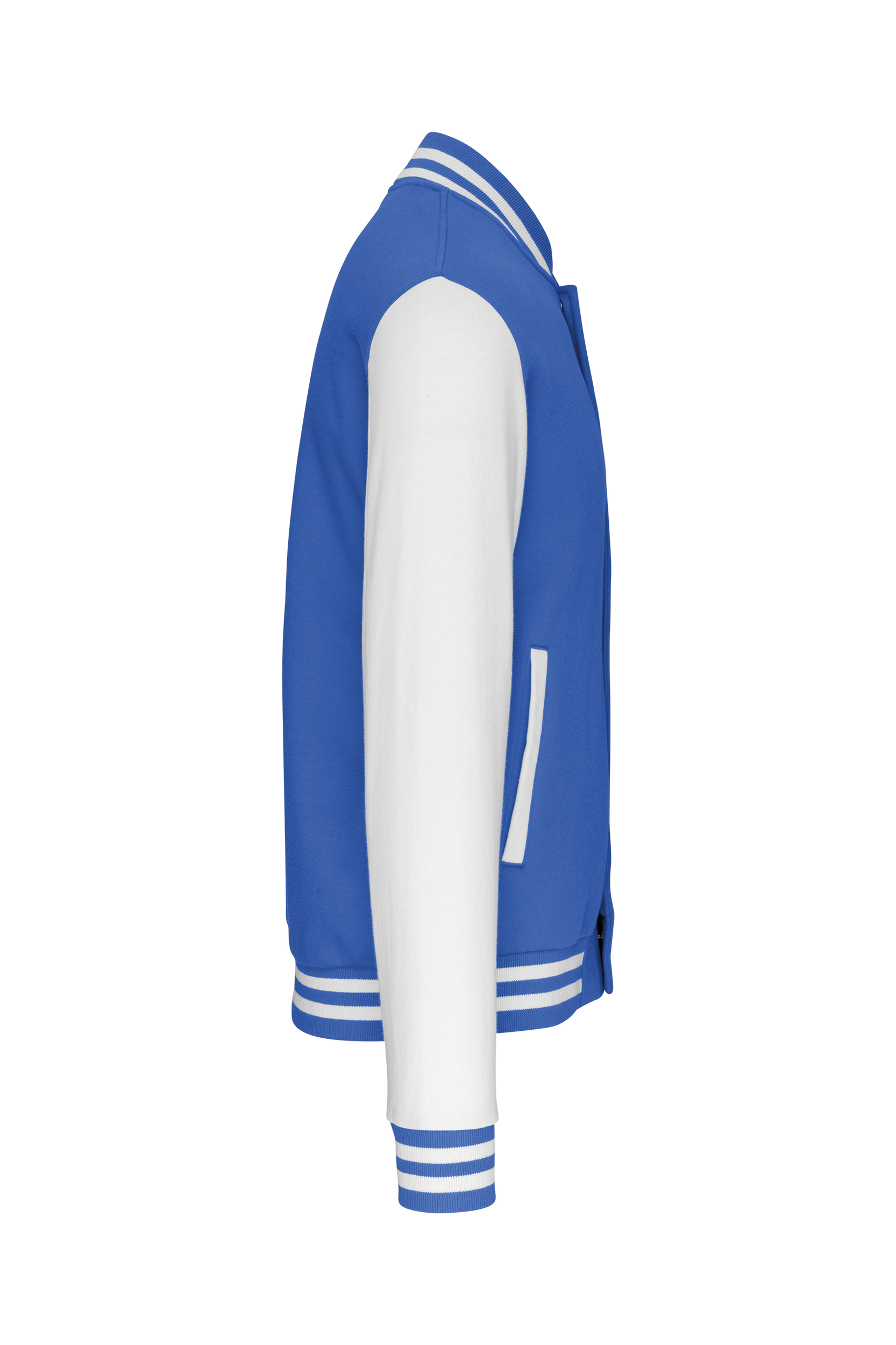 GDTXK497 Light Royal Blue / White SIDE