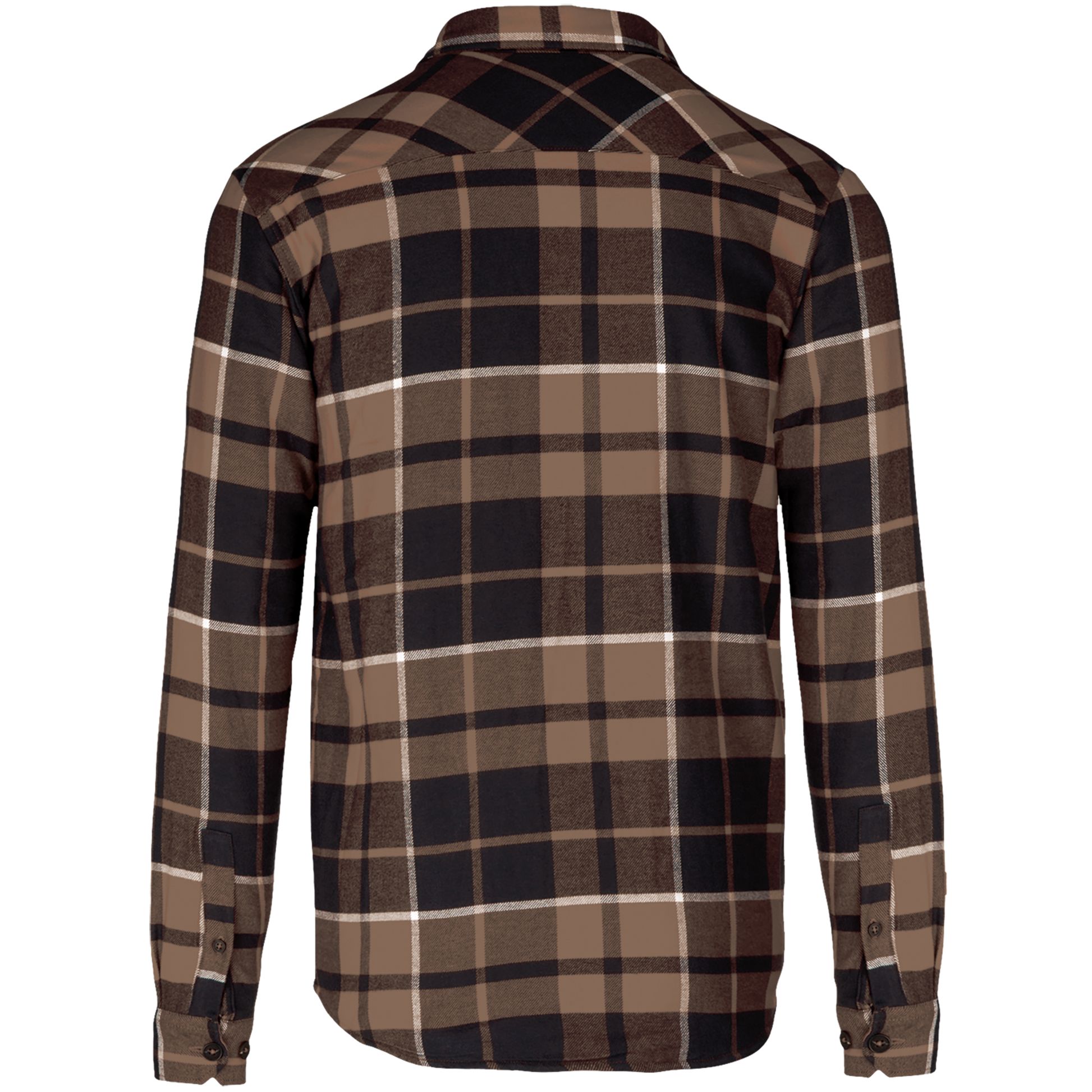 GDTXK579 Camel / Black Checked BACK