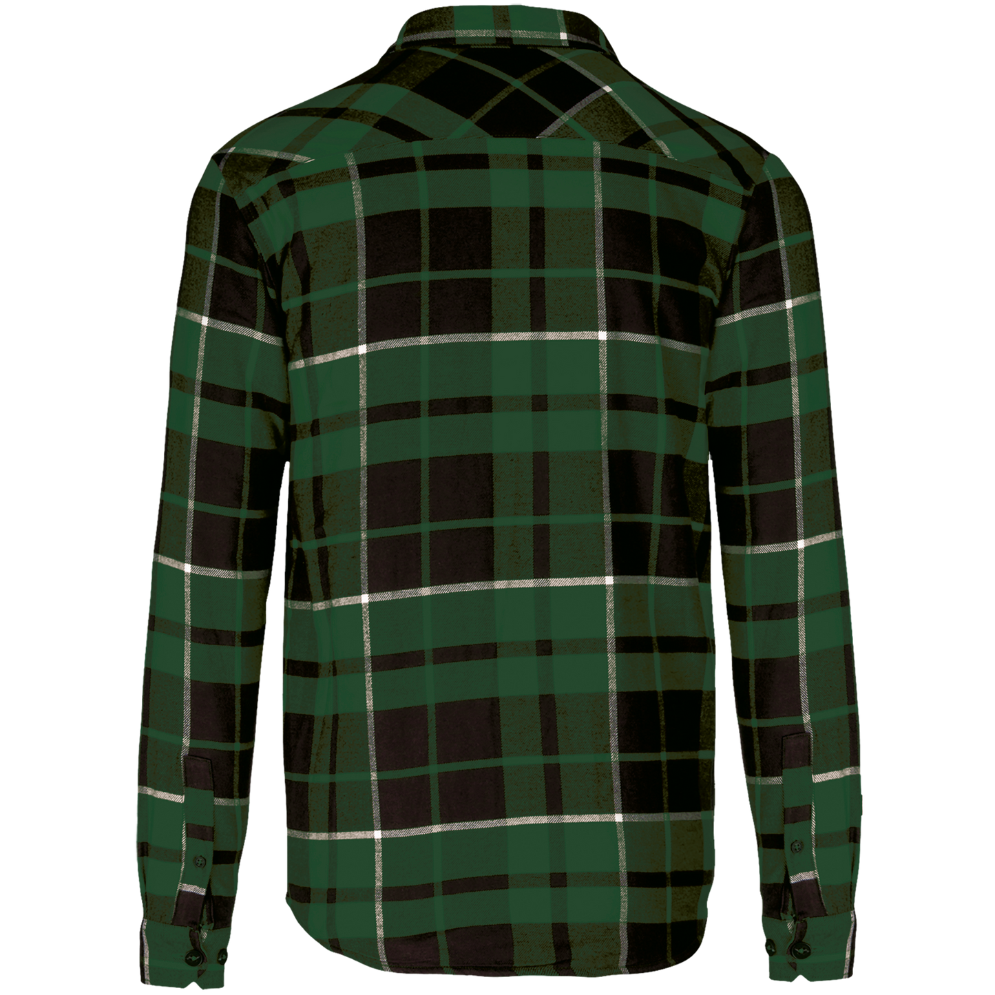 GDTXK579 Forest Green / Black Checked BACK