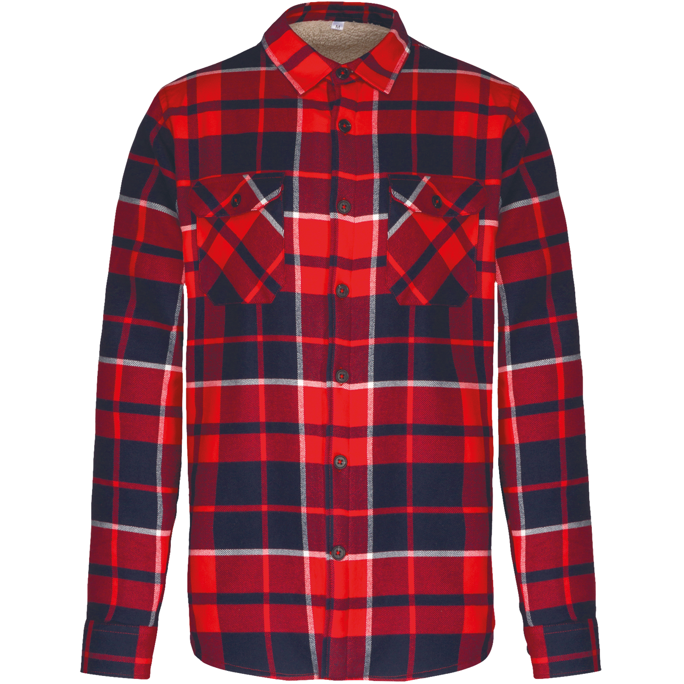 GDTXK579 Red / Navy checked FACE