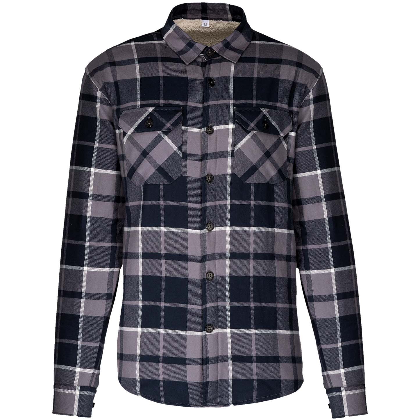 GDTXK579 Storm Grey / Navy checked FACE
