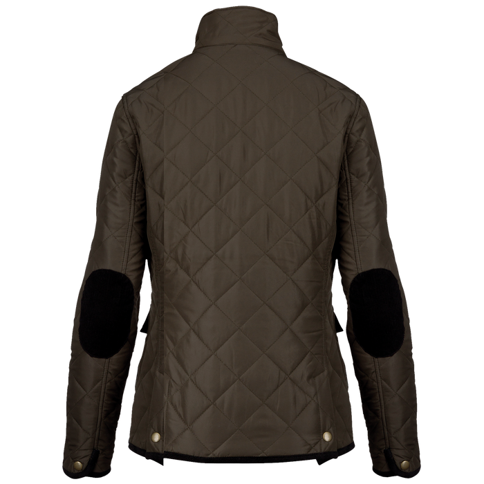 Chaqueta acolchada rombos mujer
