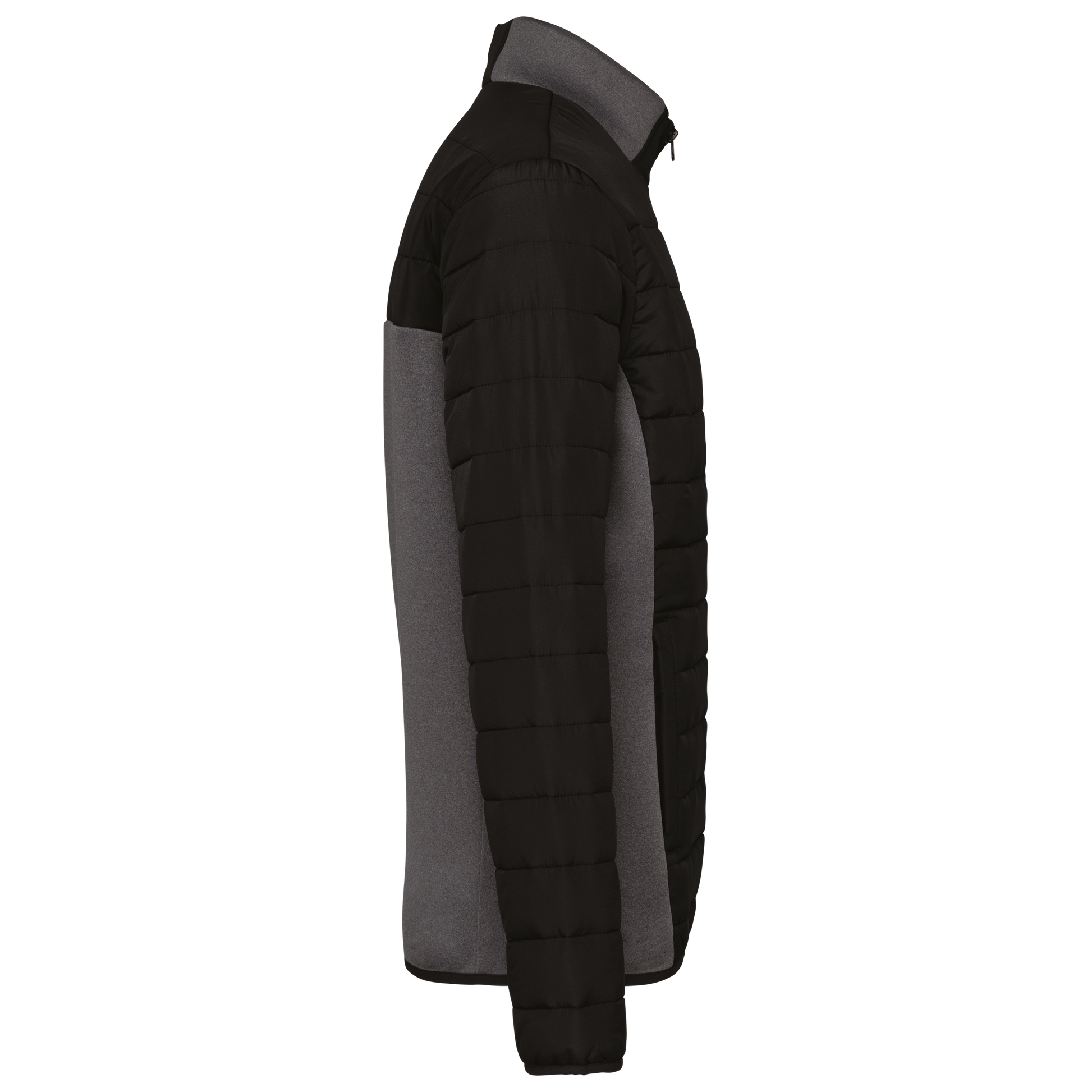 GDTXK6171 Black / Dark Grey Heather SIDE