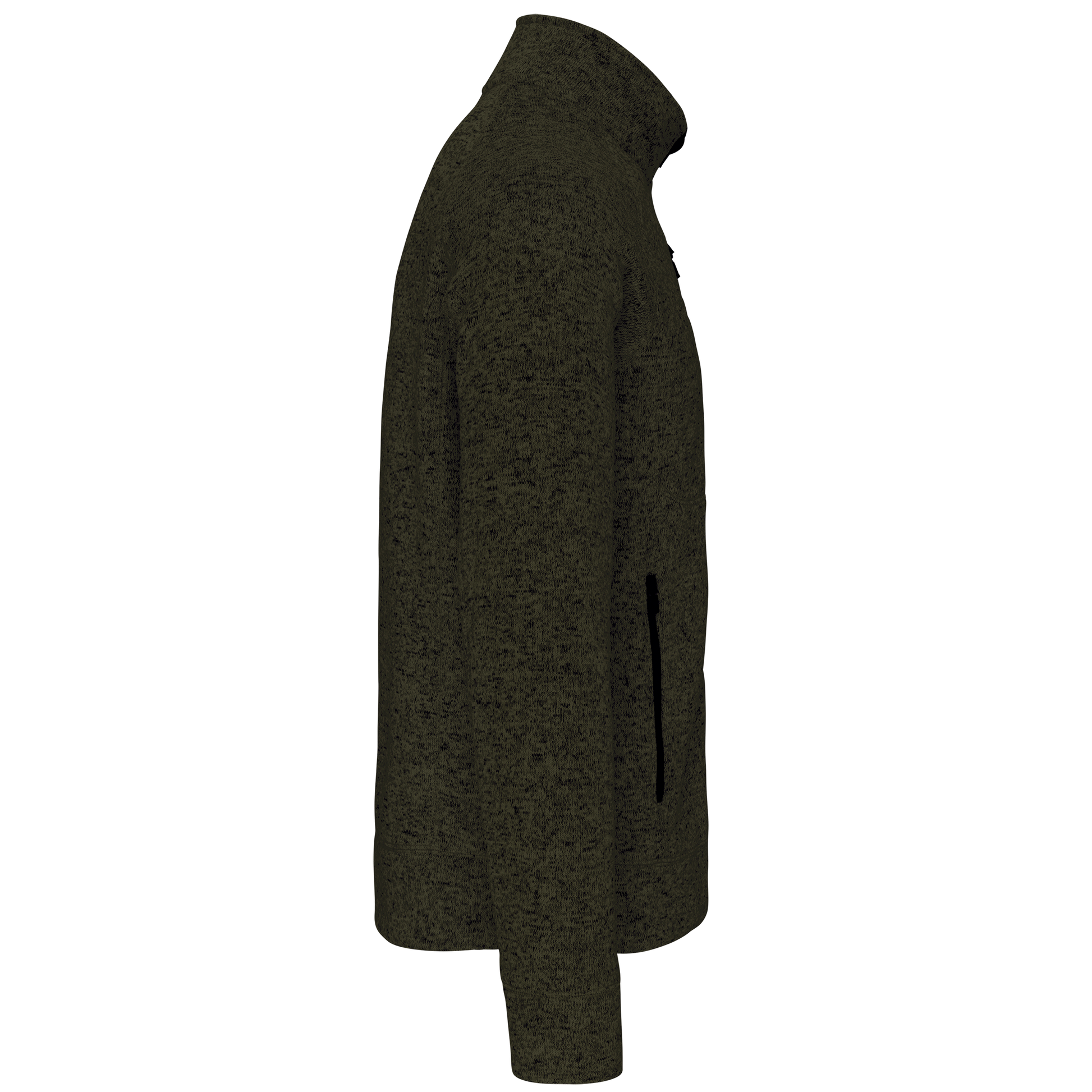 GDTXK9106 Dark Khaki Melange SIDE