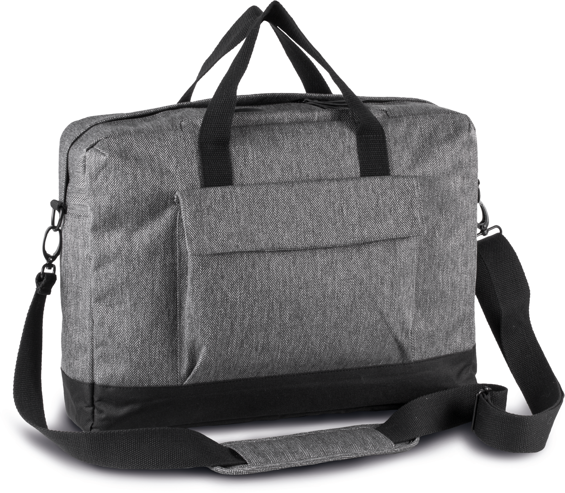 GDTXKI0427 Grey Twill / Black FACE SIDE