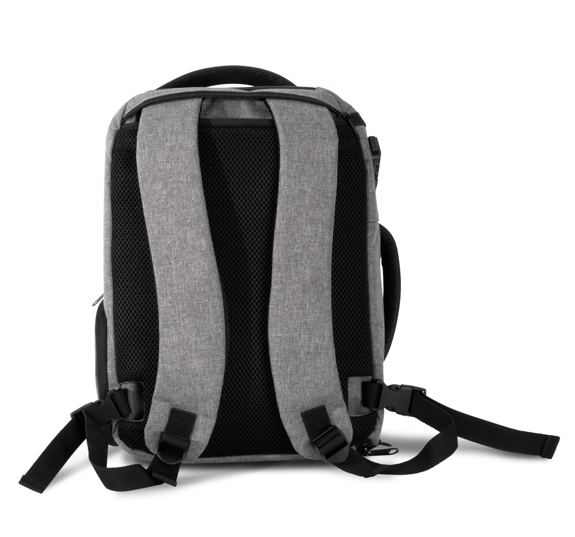GDTXKI0890 Graphite Grey Heather / Black BACK