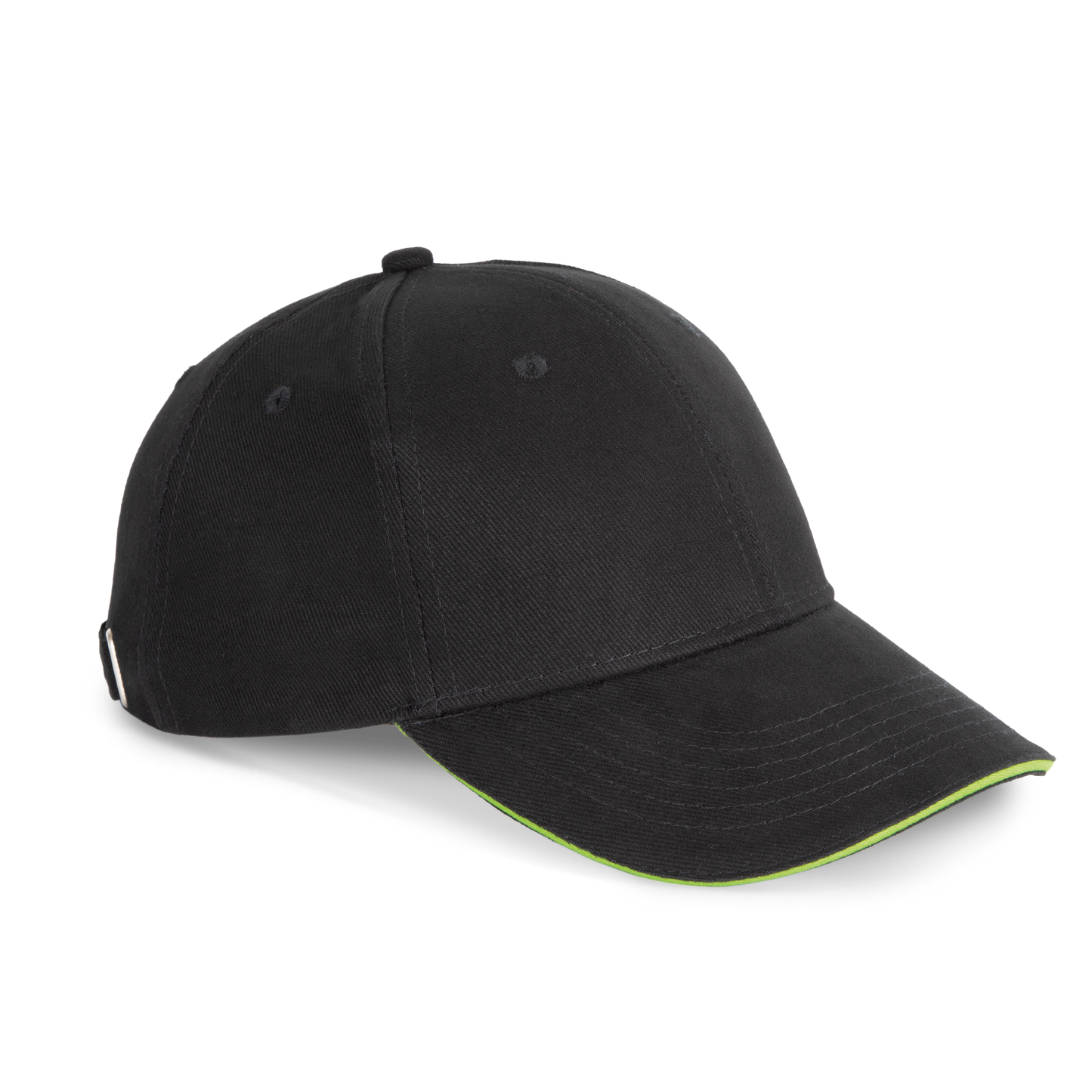 GDTXKP011 Black / Lime FACE SIDE
