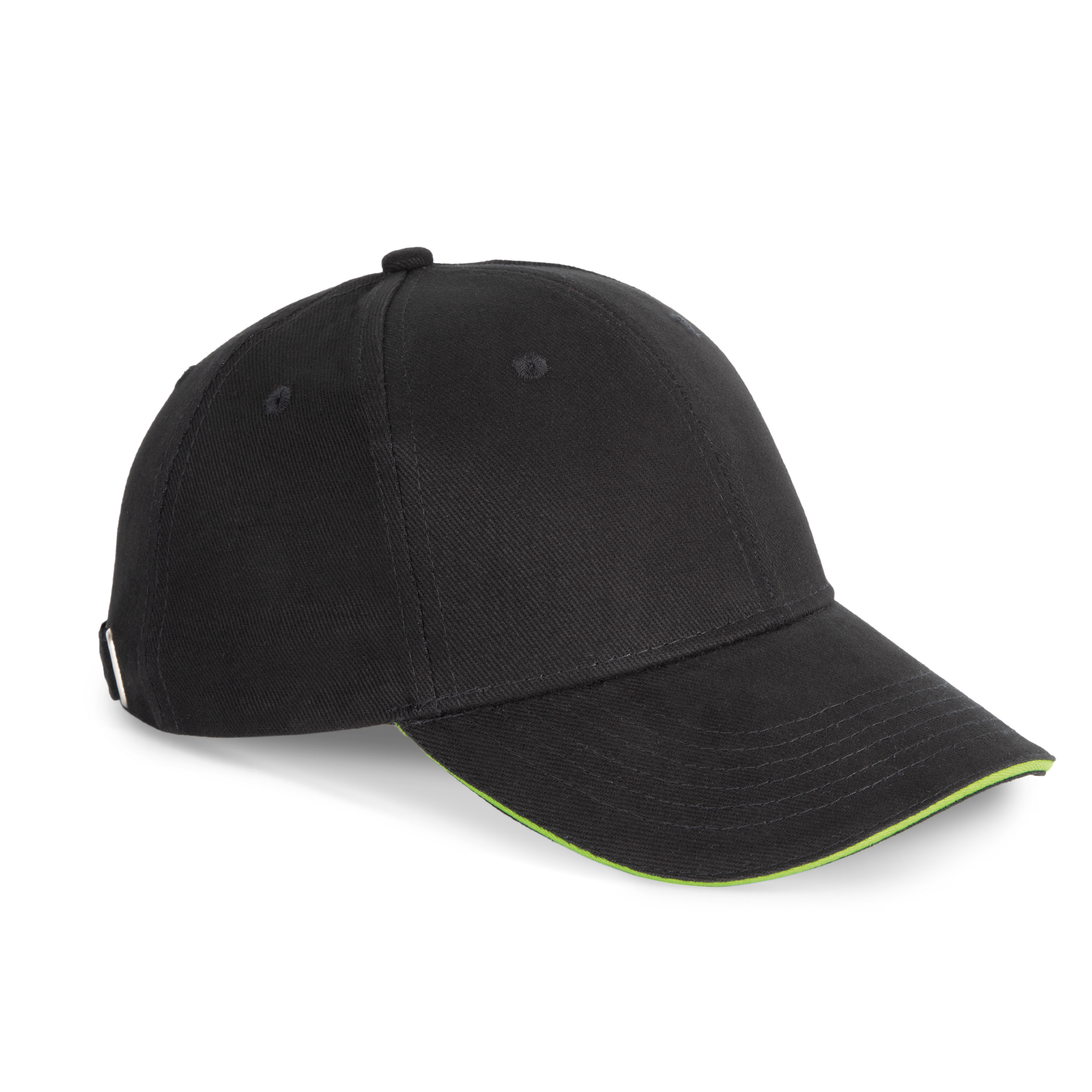 GDTXKP011 Black / Lime FACE SIDE