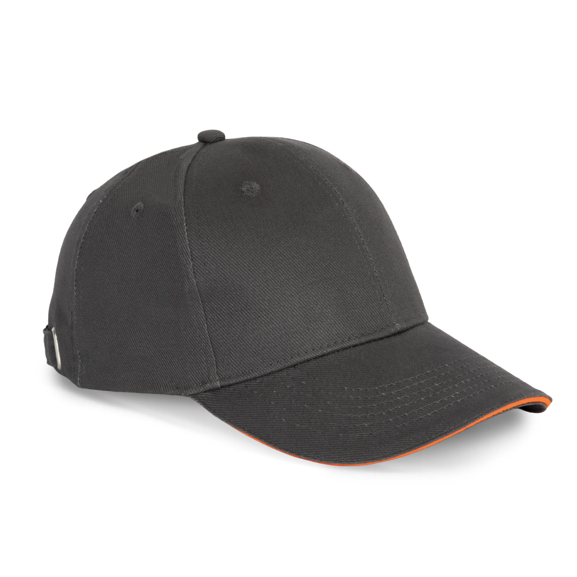 GDTXKP011 Dark Grey / Orange FACE SIDE