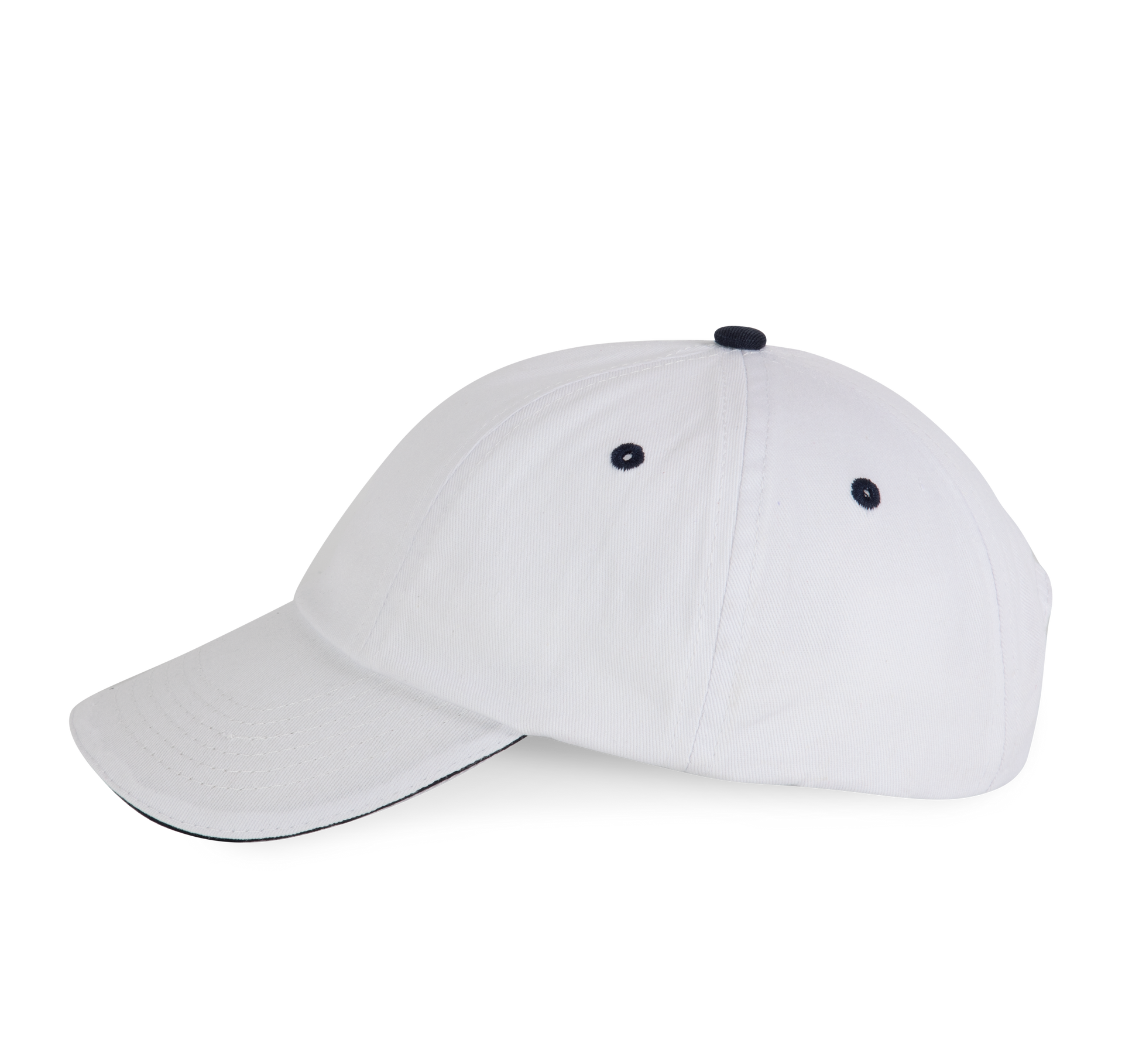 GDTXKP036 White / Navy SIDE