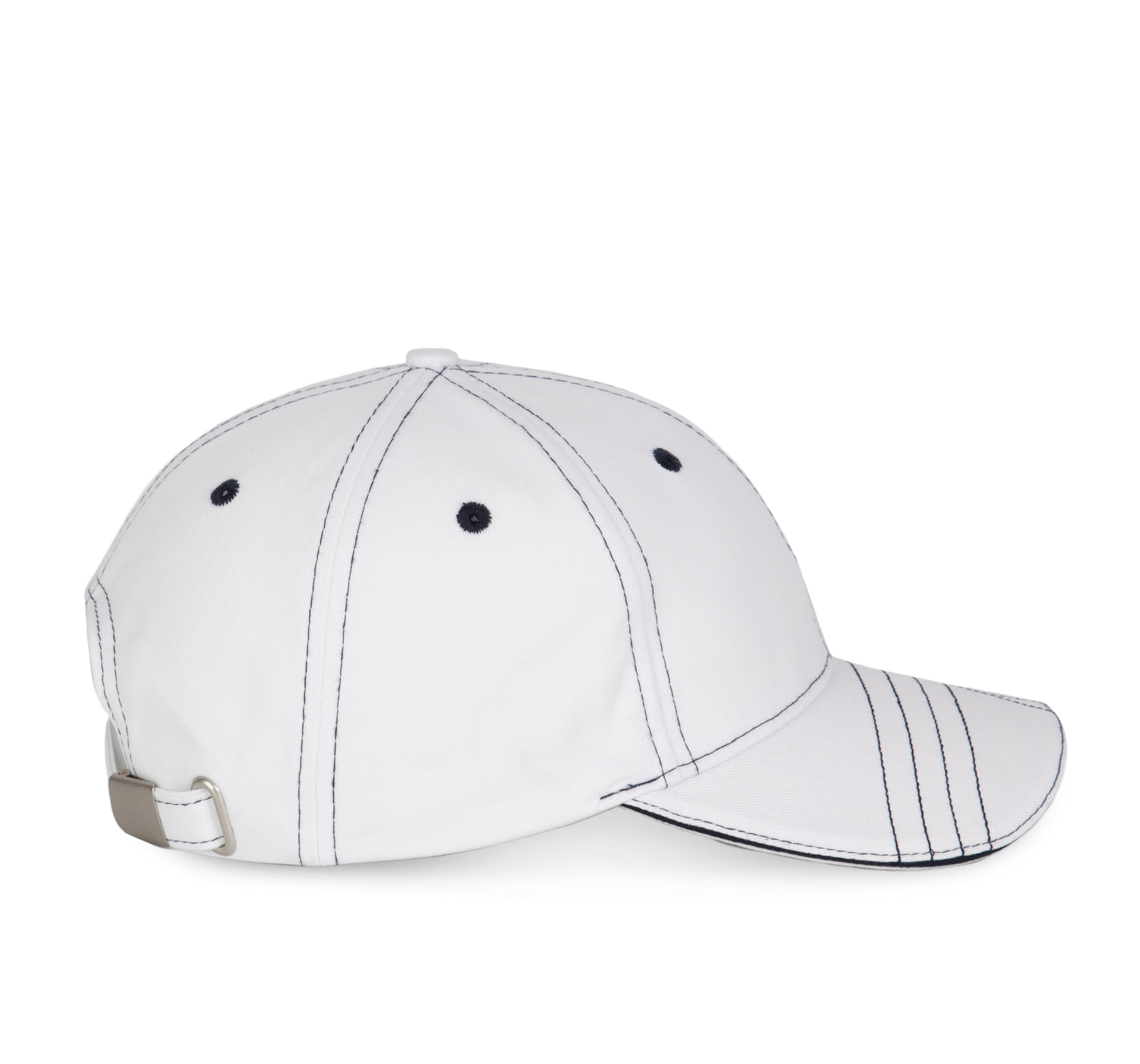 GDTXKP109 White / Navy SIDE