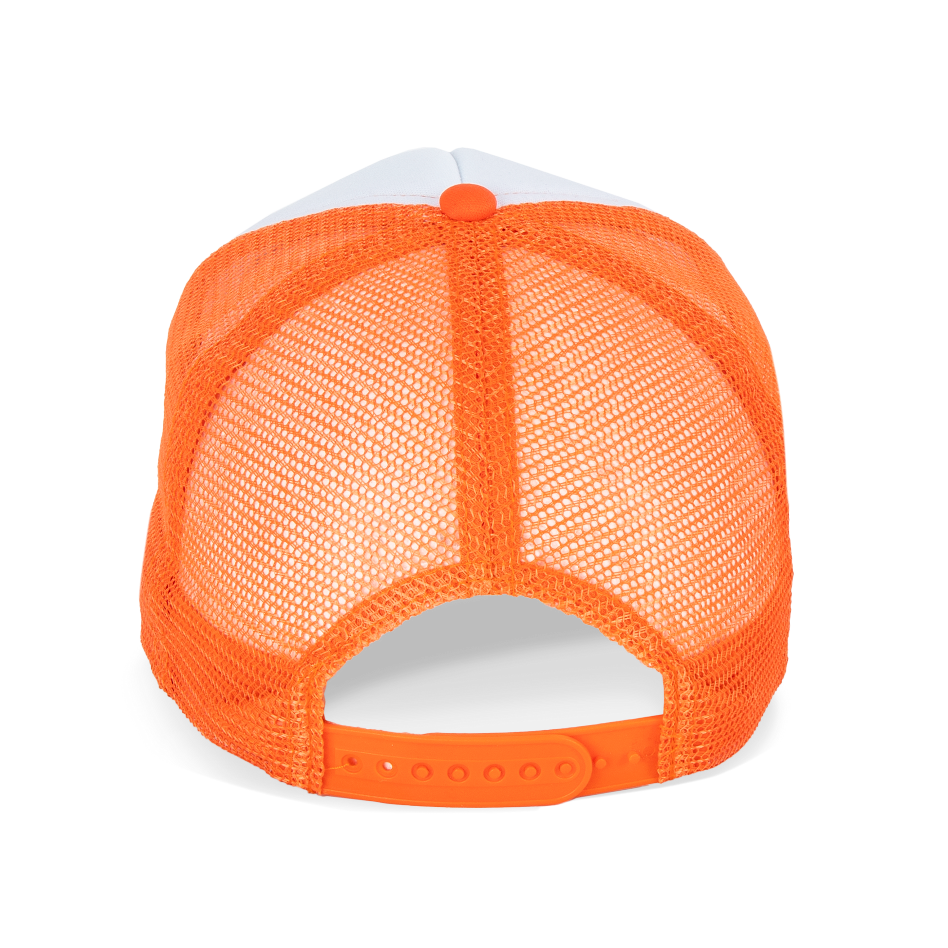 GDTXKP111 White / Vermillon Orange BACK