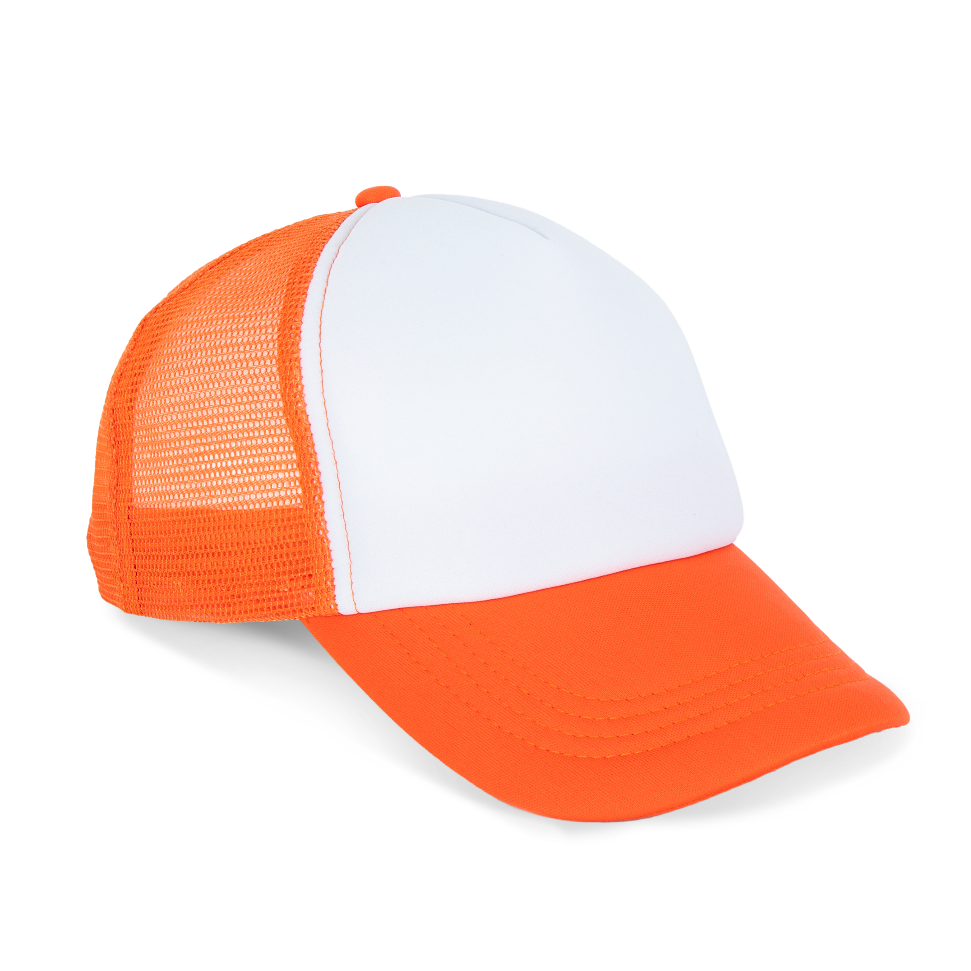 GDTXKP111 White / Vermillon Orange FACE SIDE