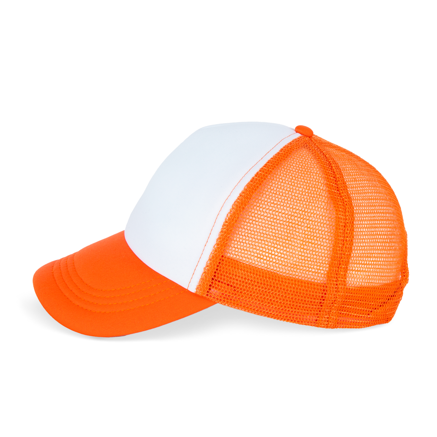 GDTXKP111 White / Vermillon Orange SIDE