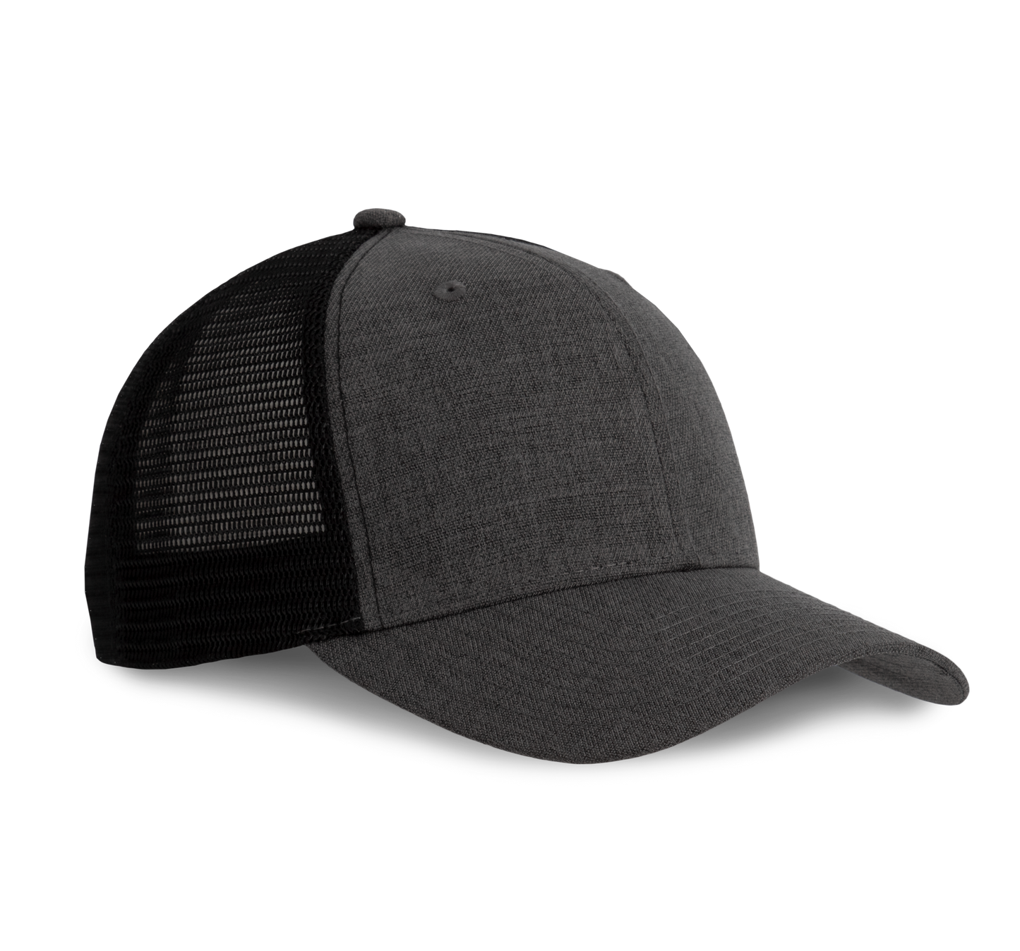 GDTXKP142 Steel Grey Heather / Black FACE SIDE