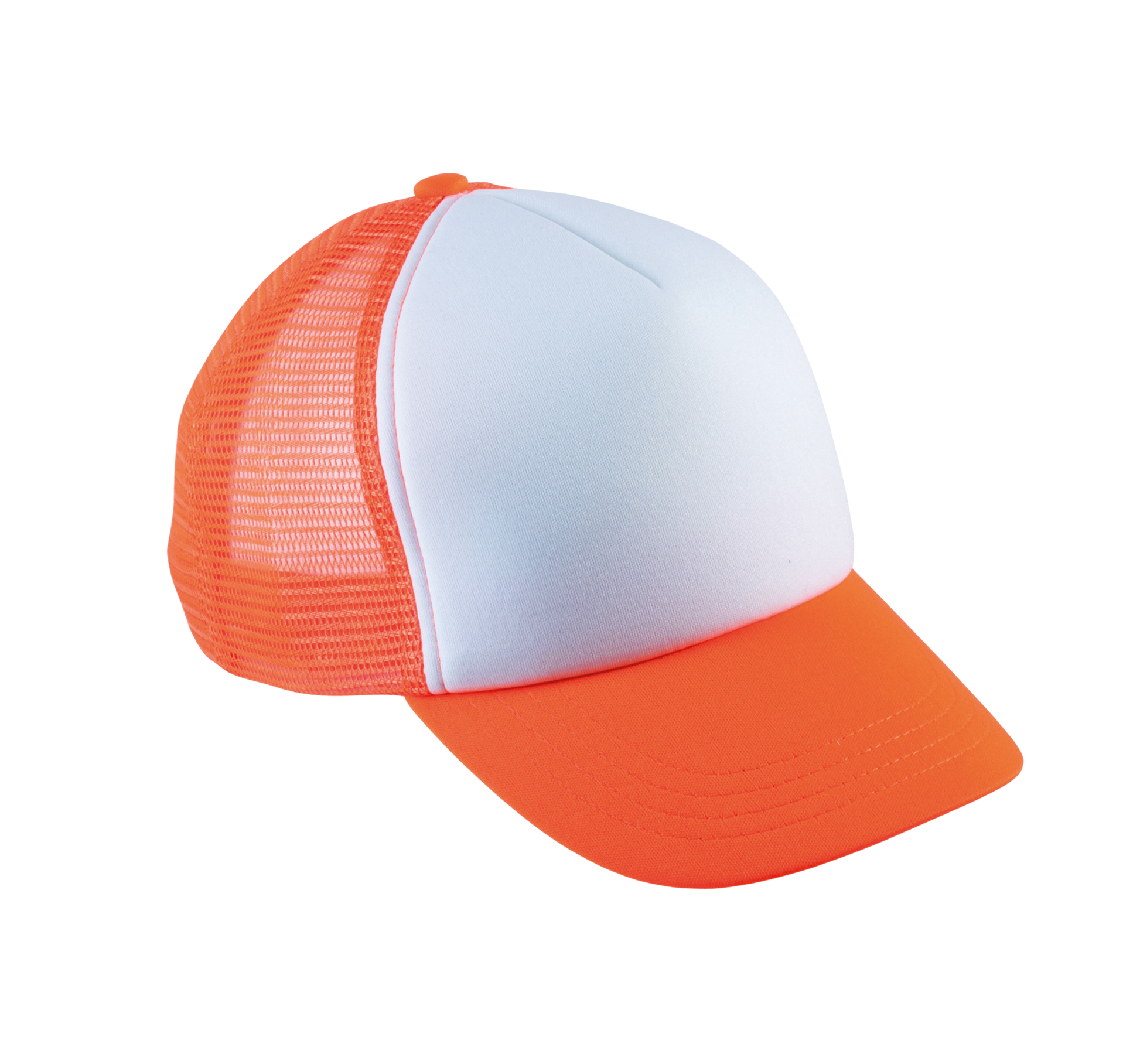 GDTXKP143 White / Fluorescent Orange FACE SIDE