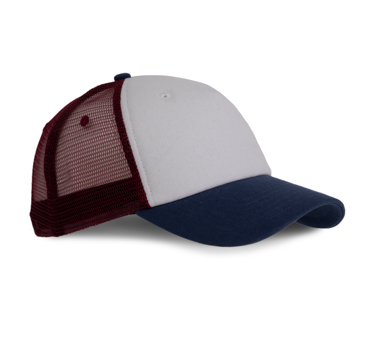 GDTXKP170 White / Indigo / Wine FACE SIDE